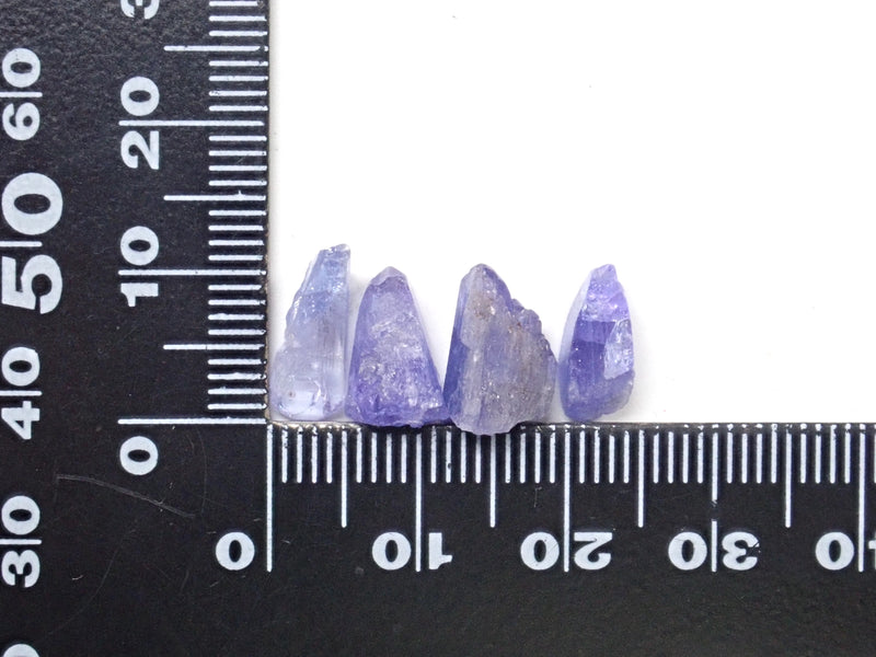 《残り2石》タンザナイト原石・ルース2石セット（5.0-5.5mm)《複数購入割引有》