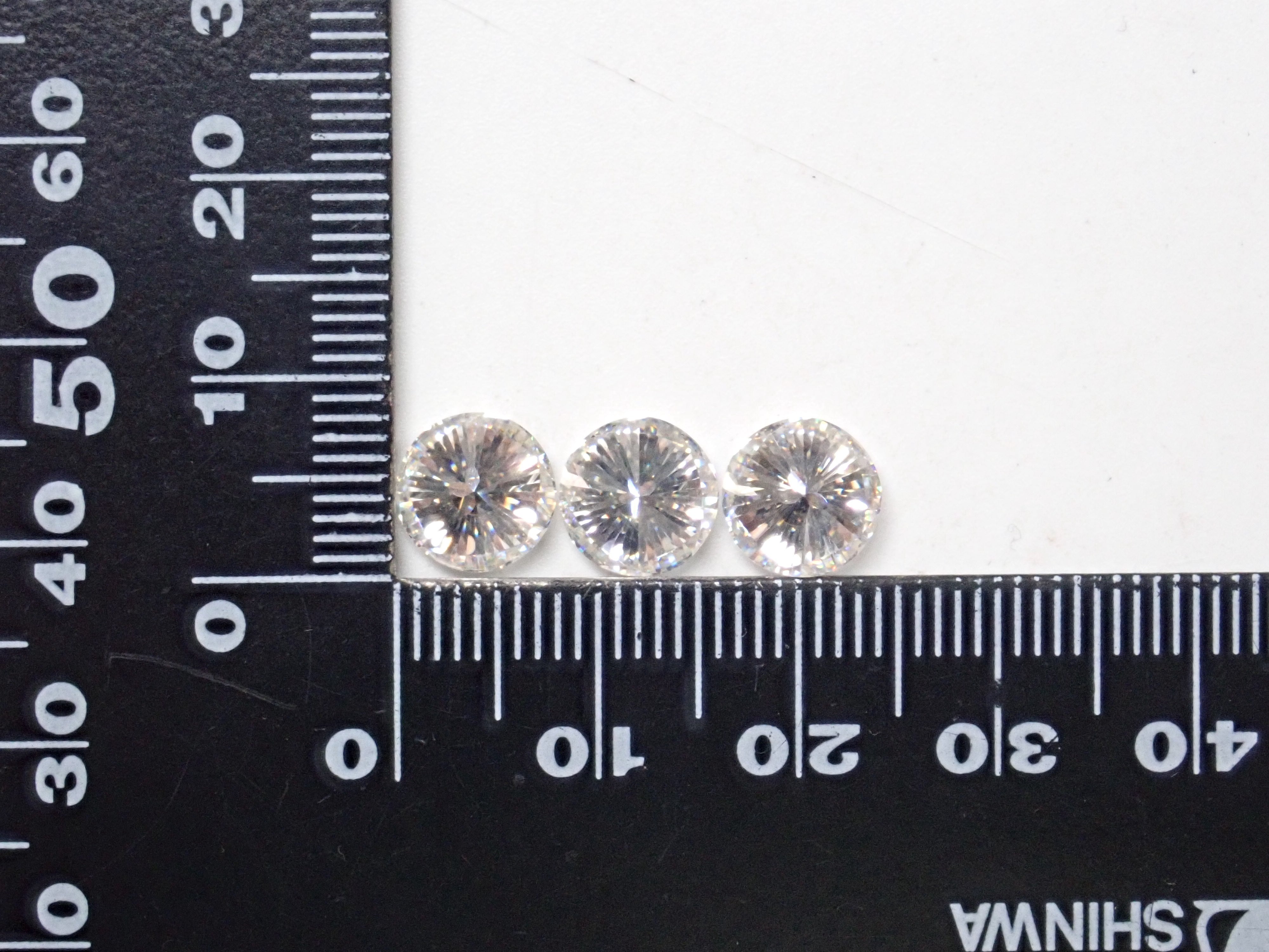 《Limited to 3 stones》Synthetic moissanite 8mm loose (white star cut)《Multiple purchase discount available》