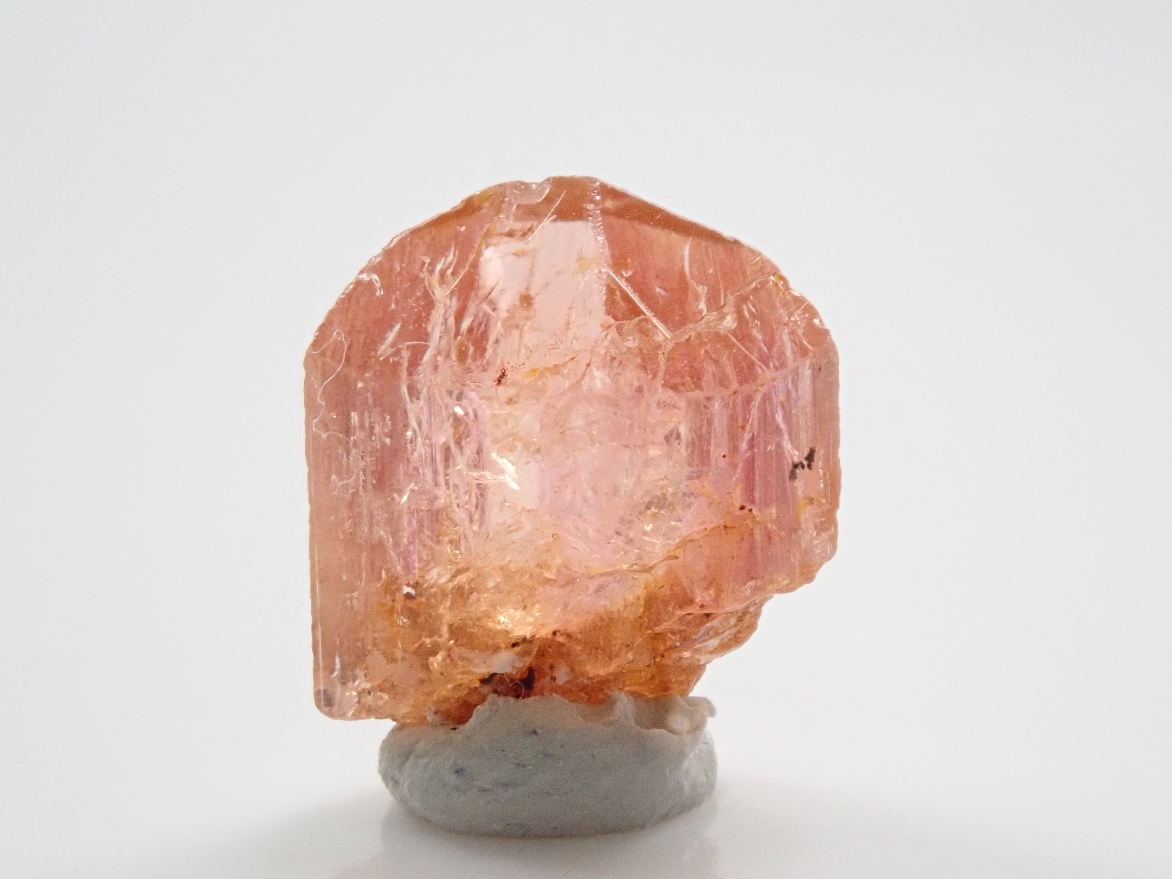 大粒5.56ctのインペリアルトパーズ　ソーティングメモ付き 大粒5.56ctのインペリアルトパーズソーティングメモ付き