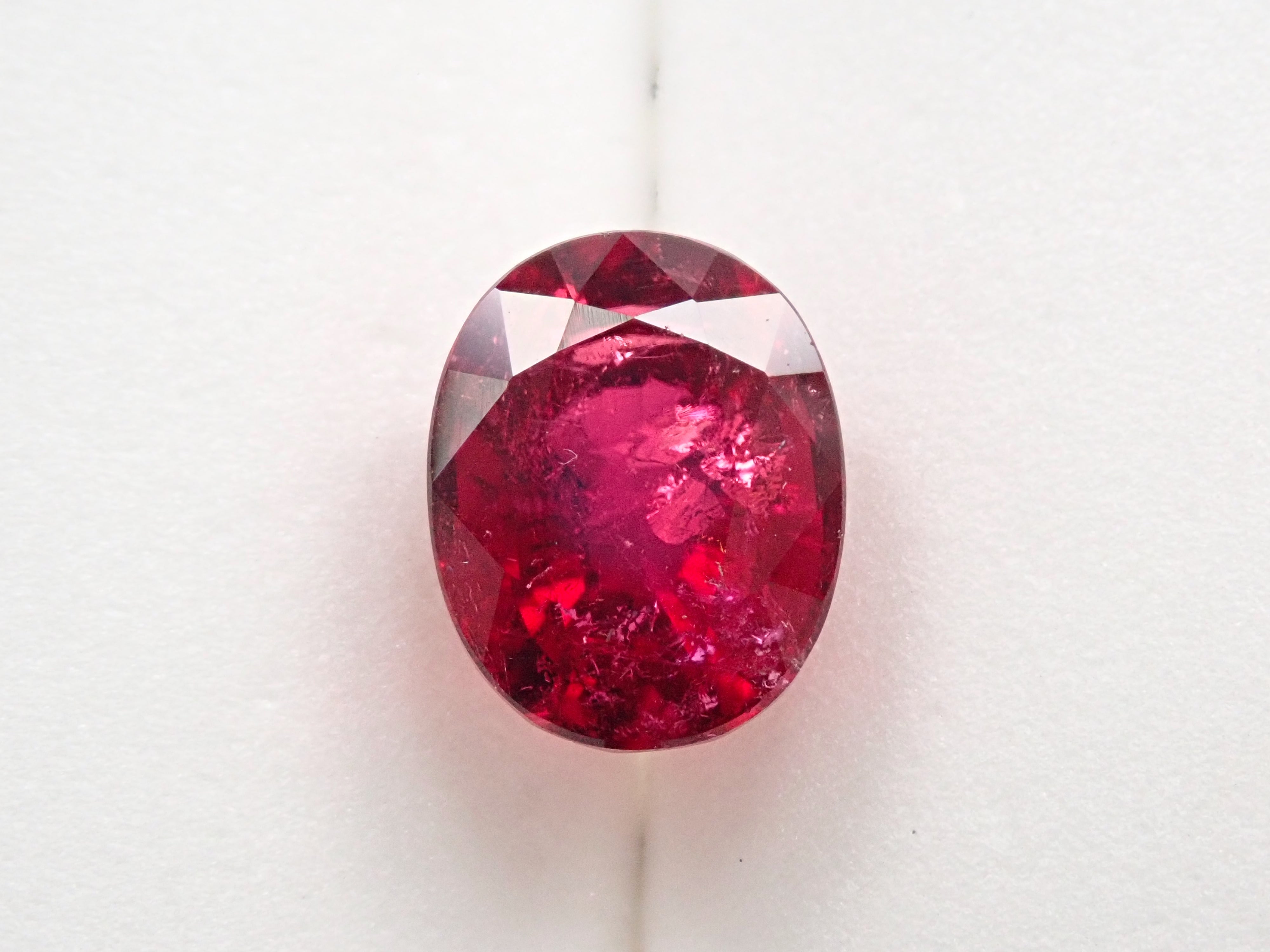 Brazilian rubellite 3.544ct loose