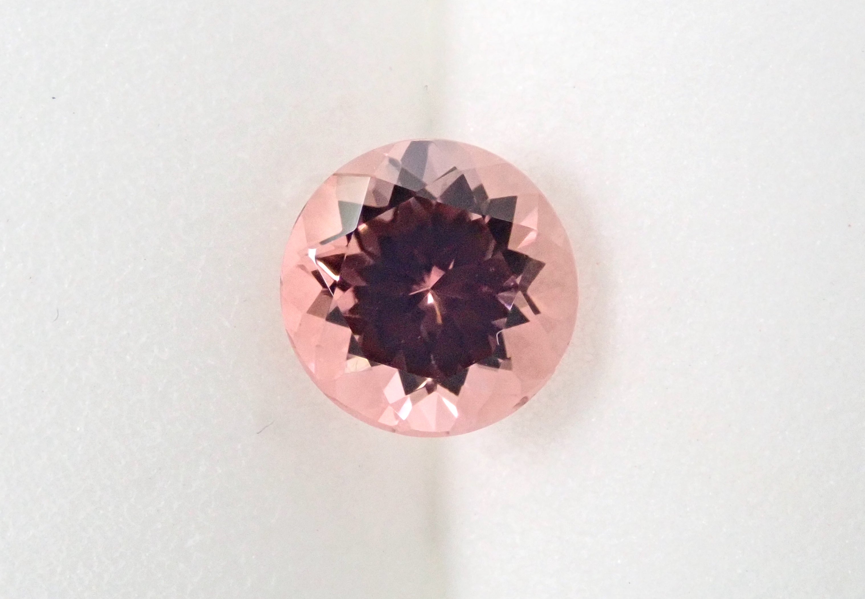 Pink tourmaline 6mm/0.940ct loose