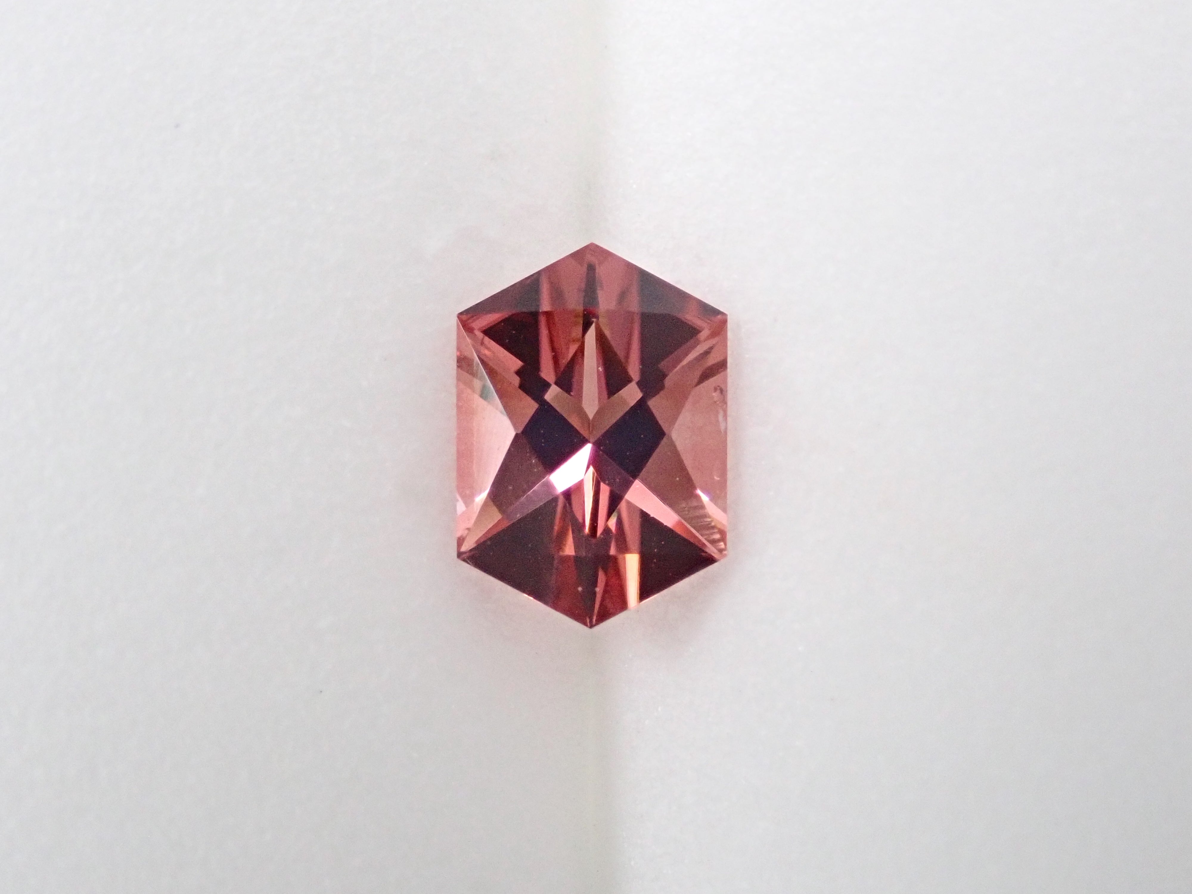 タツオナガハタ　ピンクトルマリン　ダイヤ　10K 13.5号 tatsuo nagahata タツオナガハタ ピンクトルマリンピアス