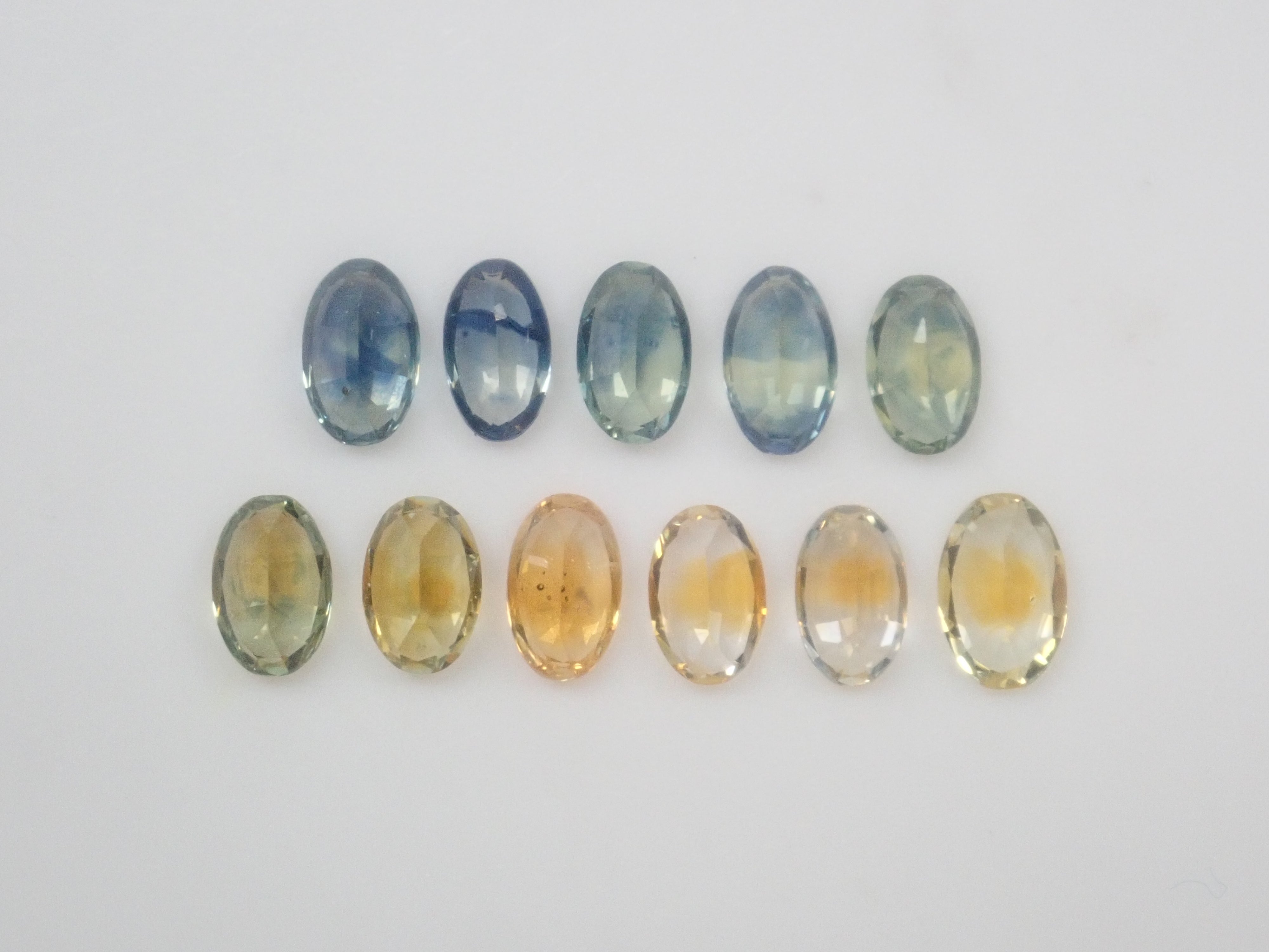 【12/20 22時販売】《限定11石》モンタナサファイア（ロッククリーク鉱山）ガチャ💎1石ルース（オーバルカット,5×3mm）《複数購入割引有》