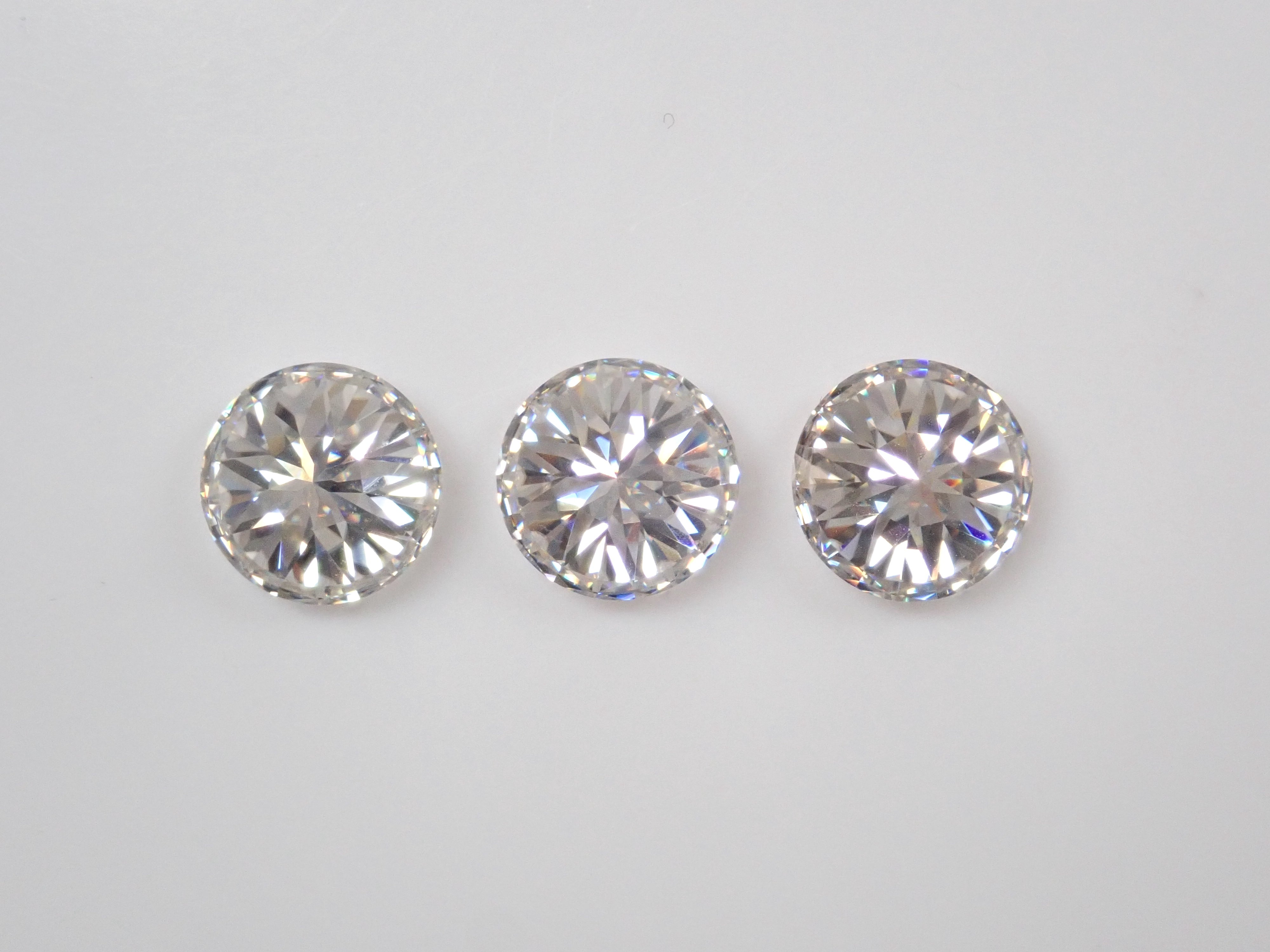 《Limited to 3 stones》Synthetic moissanite 1 stone loose (100 facet cut, 8mm)《Multiple purchase discount available》