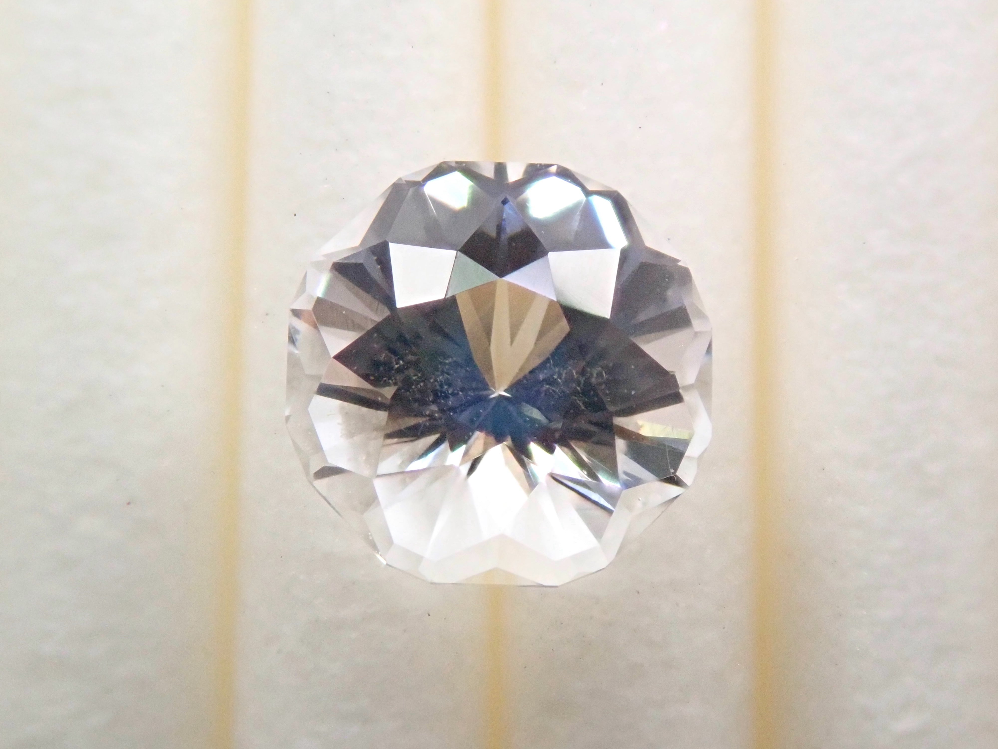 [Mr. Sanjay] Goshenite 6.5mm/1.066ct loose