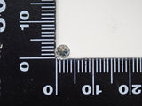 カメレオンダイヤモンド・グリーンダイヤモンド 3.8mm/0.229ctルース(FAINT GRAY GREEN, VS-1)