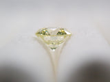 イエローダイヤモンド 2.7mm/0.083ctルース(LIGHT GREEN YELLOW, VS-2)