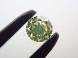 イエローダイヤモンド 2.7mm/0.083ctルース(LIGHT GREEN YELLOW, VS-2)