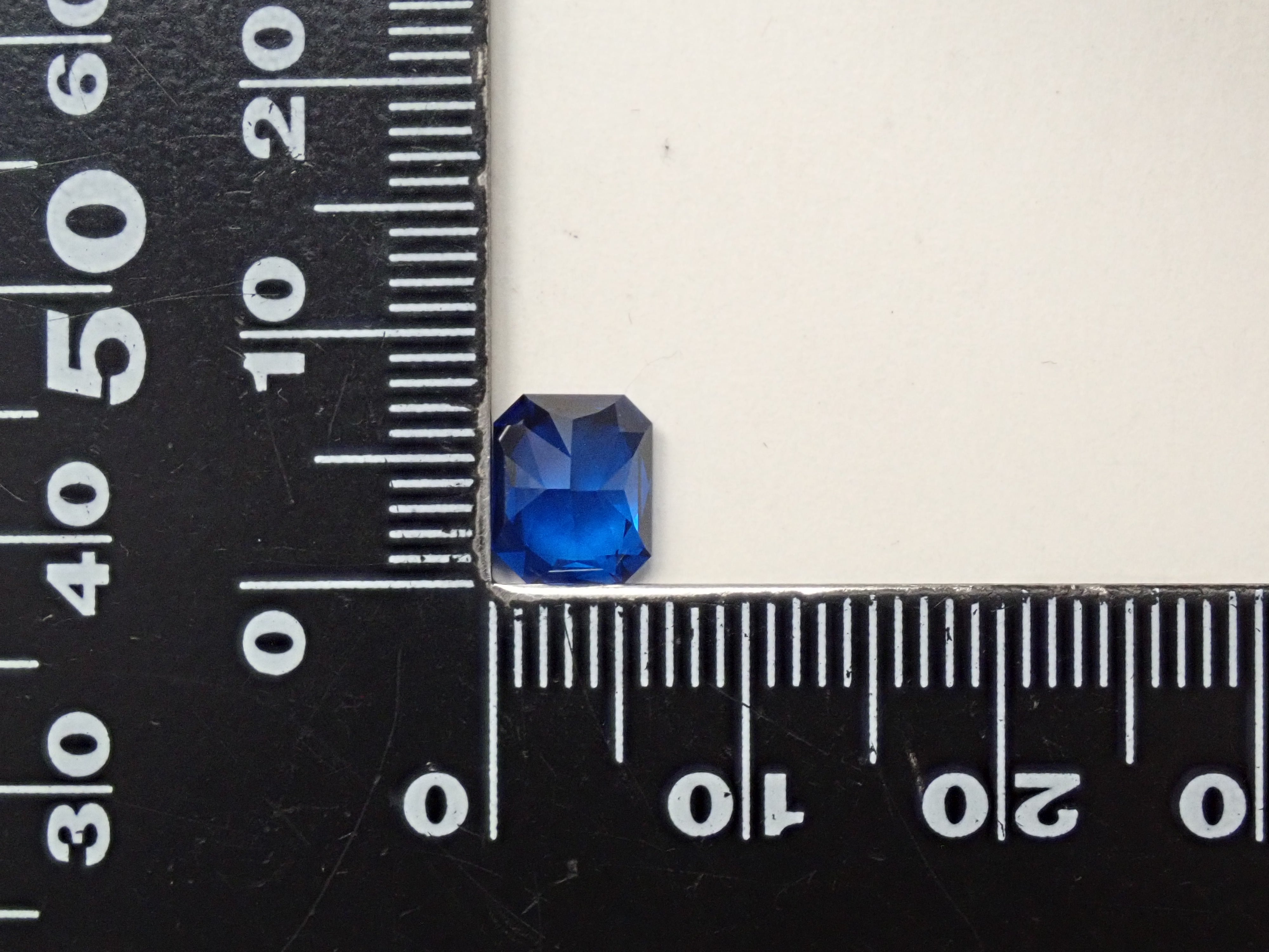 [12561446] Synthetic Cobalt Spinel 1.886ct Loose Stone