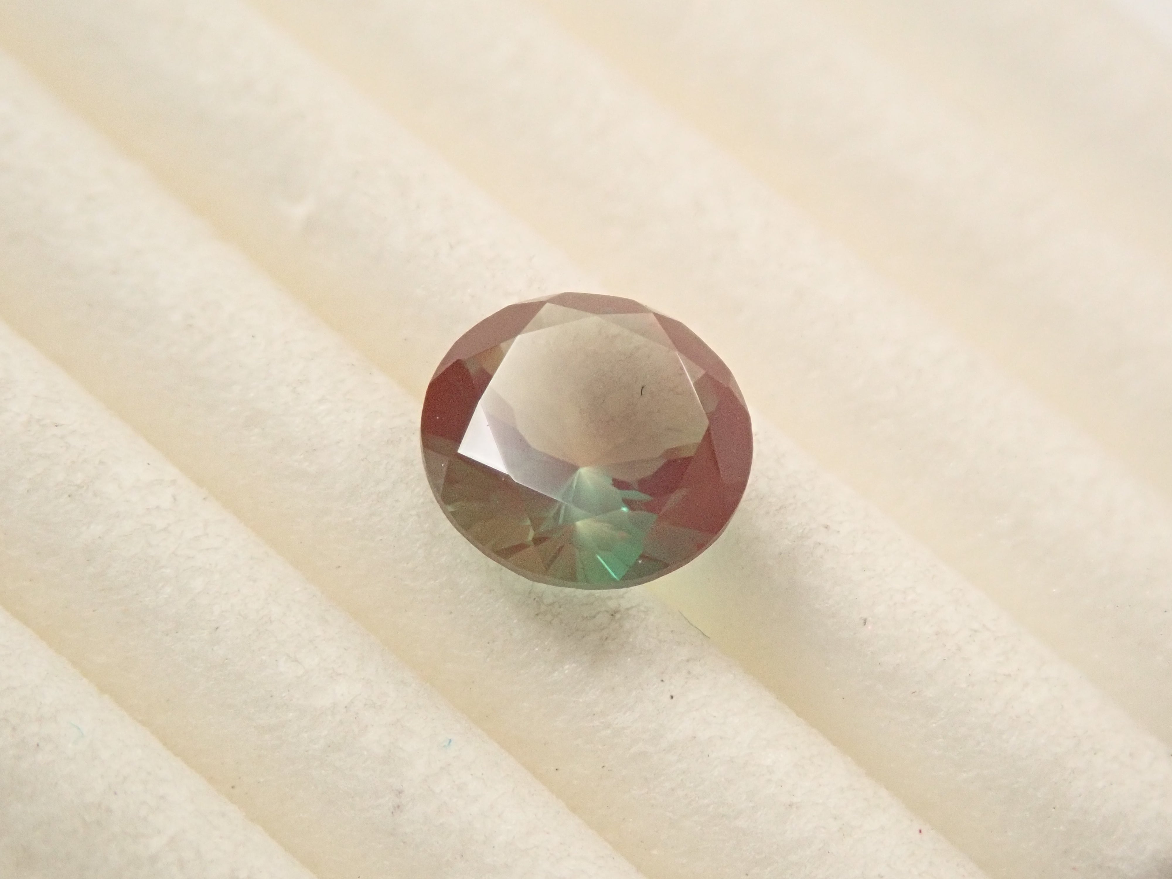 【1/5 22時販売】【さくらインカット】モンゴル産カラーチェンジアンデシン 6.0mm/0.655ctルース