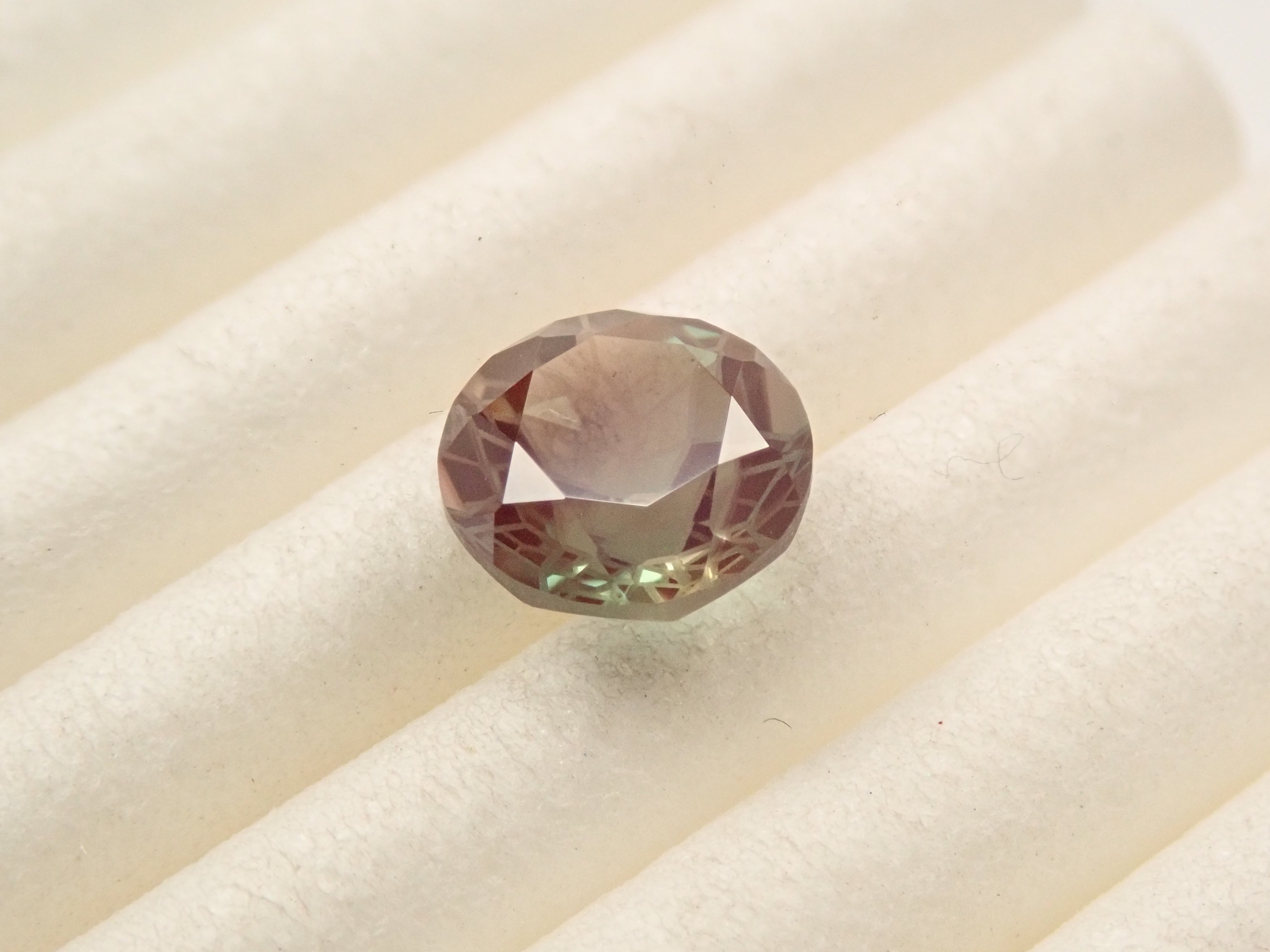 [12561742] Tibetan Bicolor Andesine 0.791ct Loose Stone