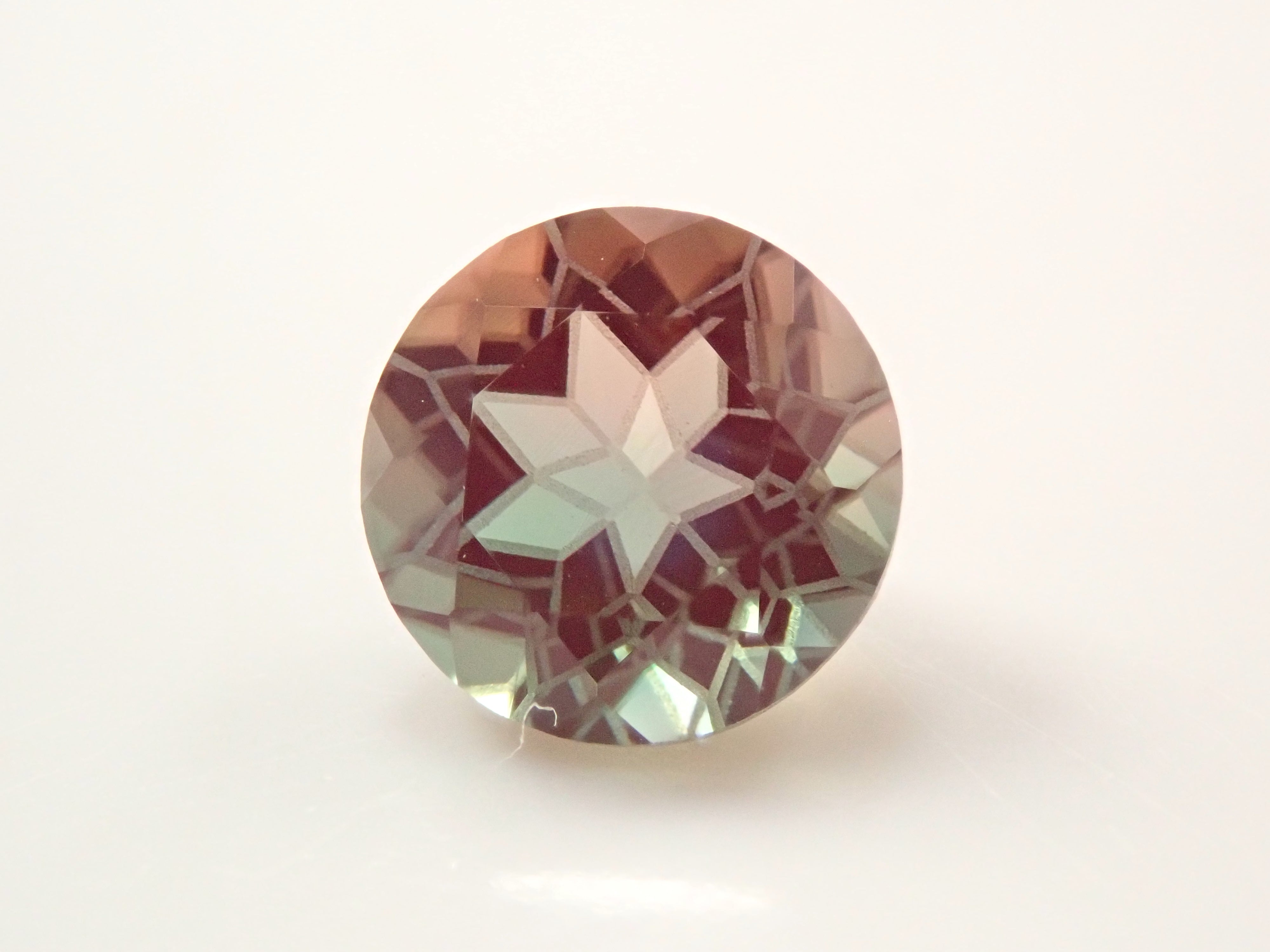 [12561742] Tibetan Bicolor Andesine 0.791ct Loose Stone