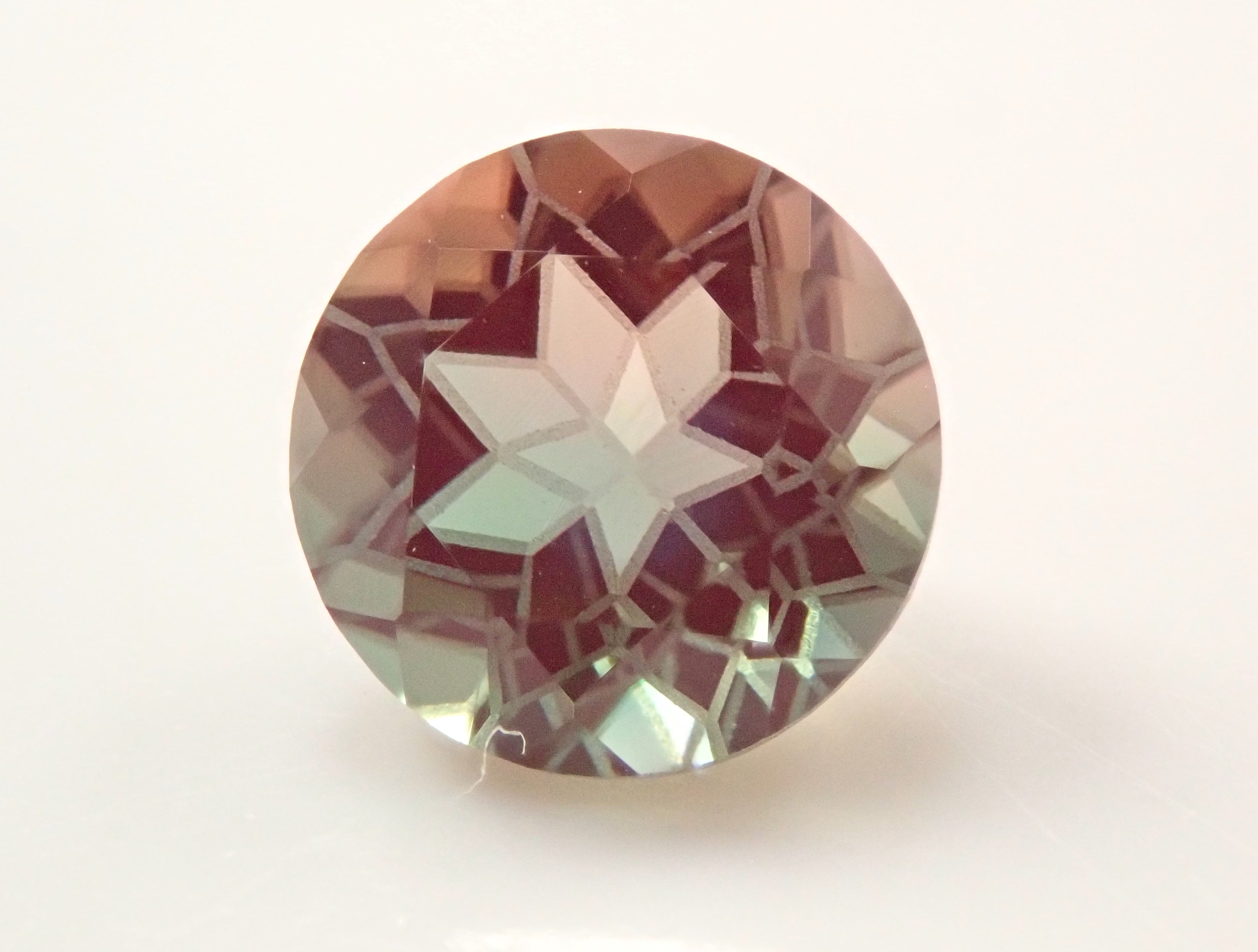 [12561742] Tibetan Bicolor Andesine 0.791ct Loose Stone