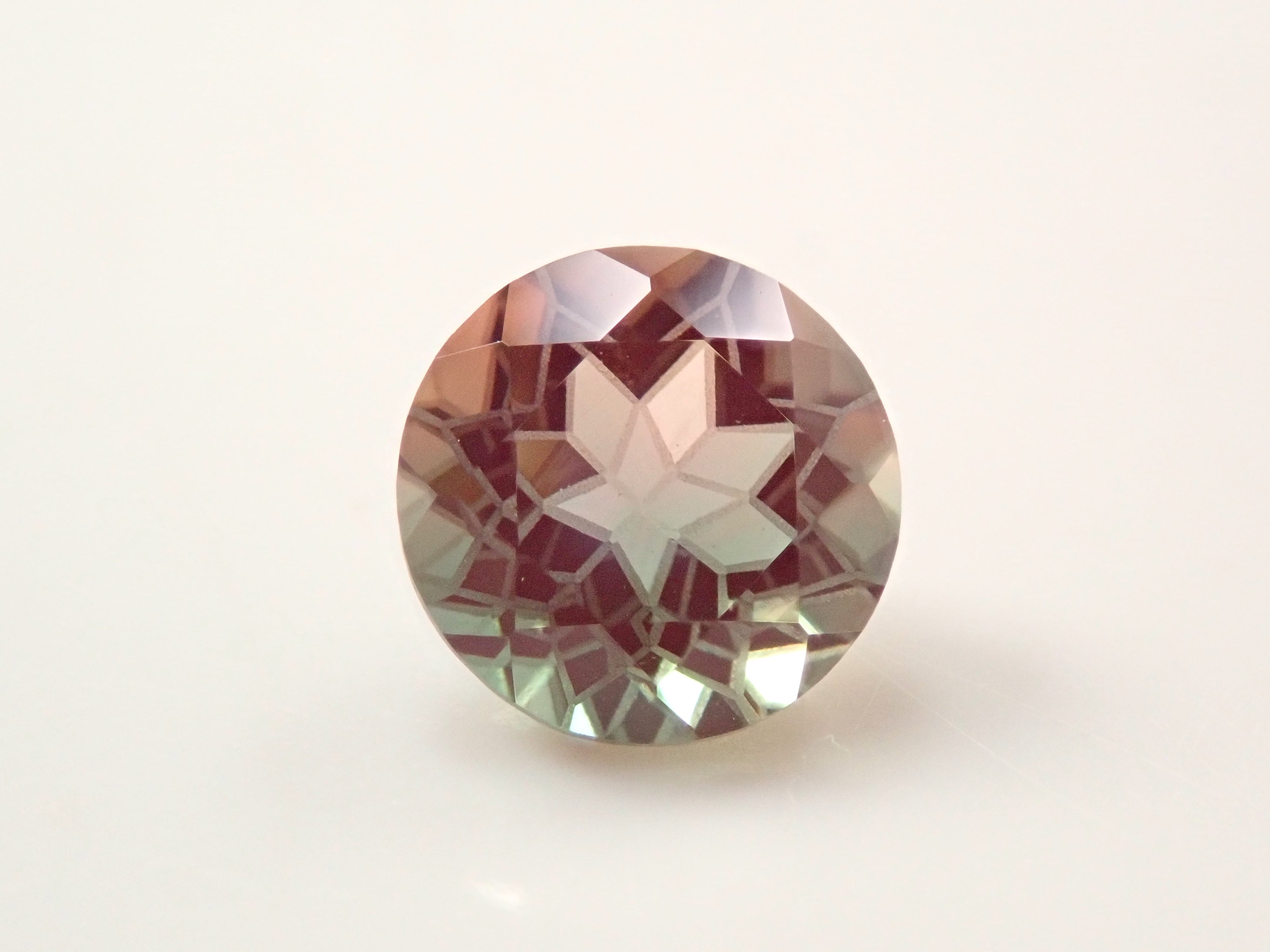 [12561742] Tibetan Bicolor Andesine 0.791ct Loose Stone