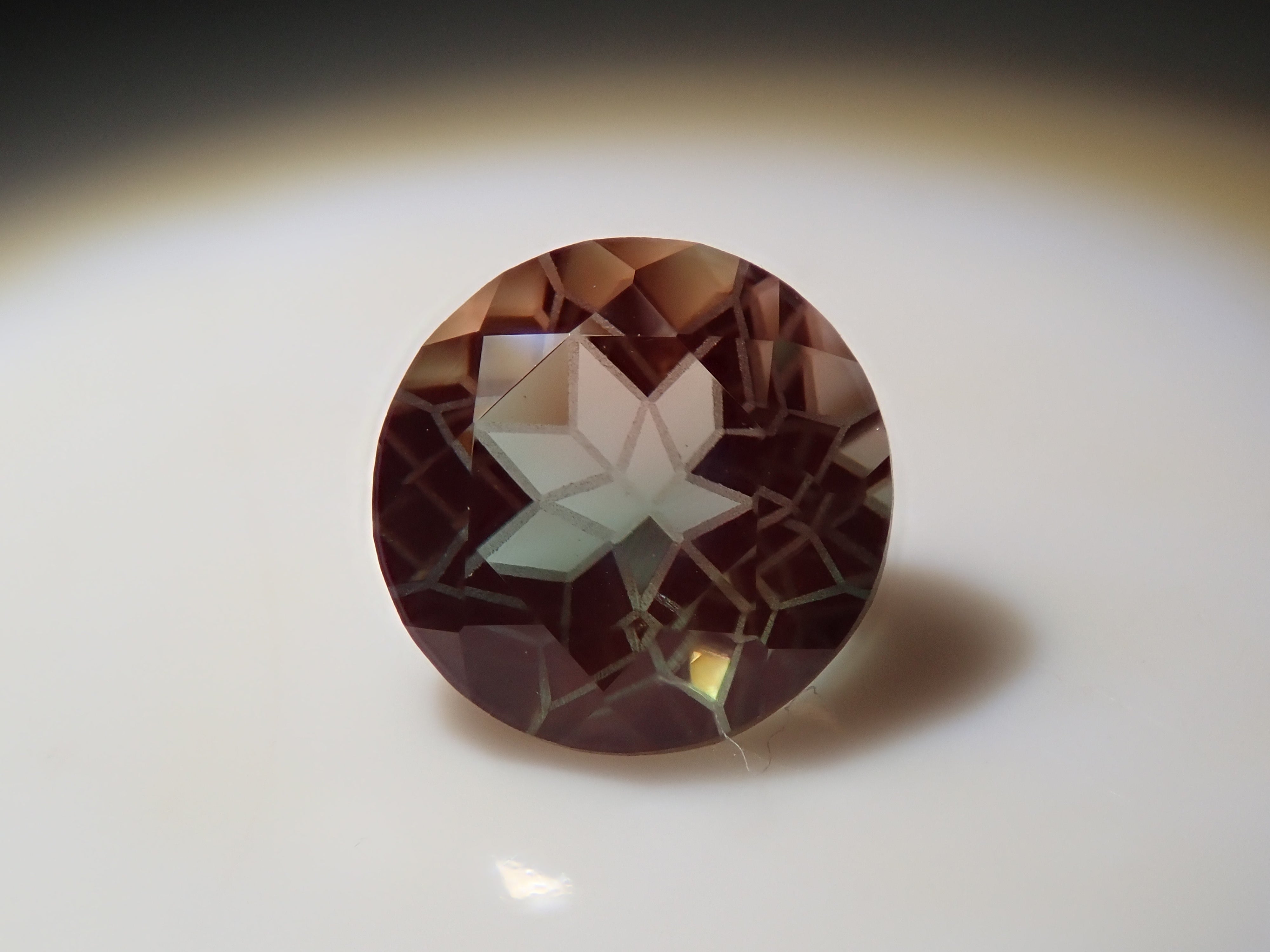 [12561742] Tibetan Bicolor Andesine 0.791ct Loose Stone