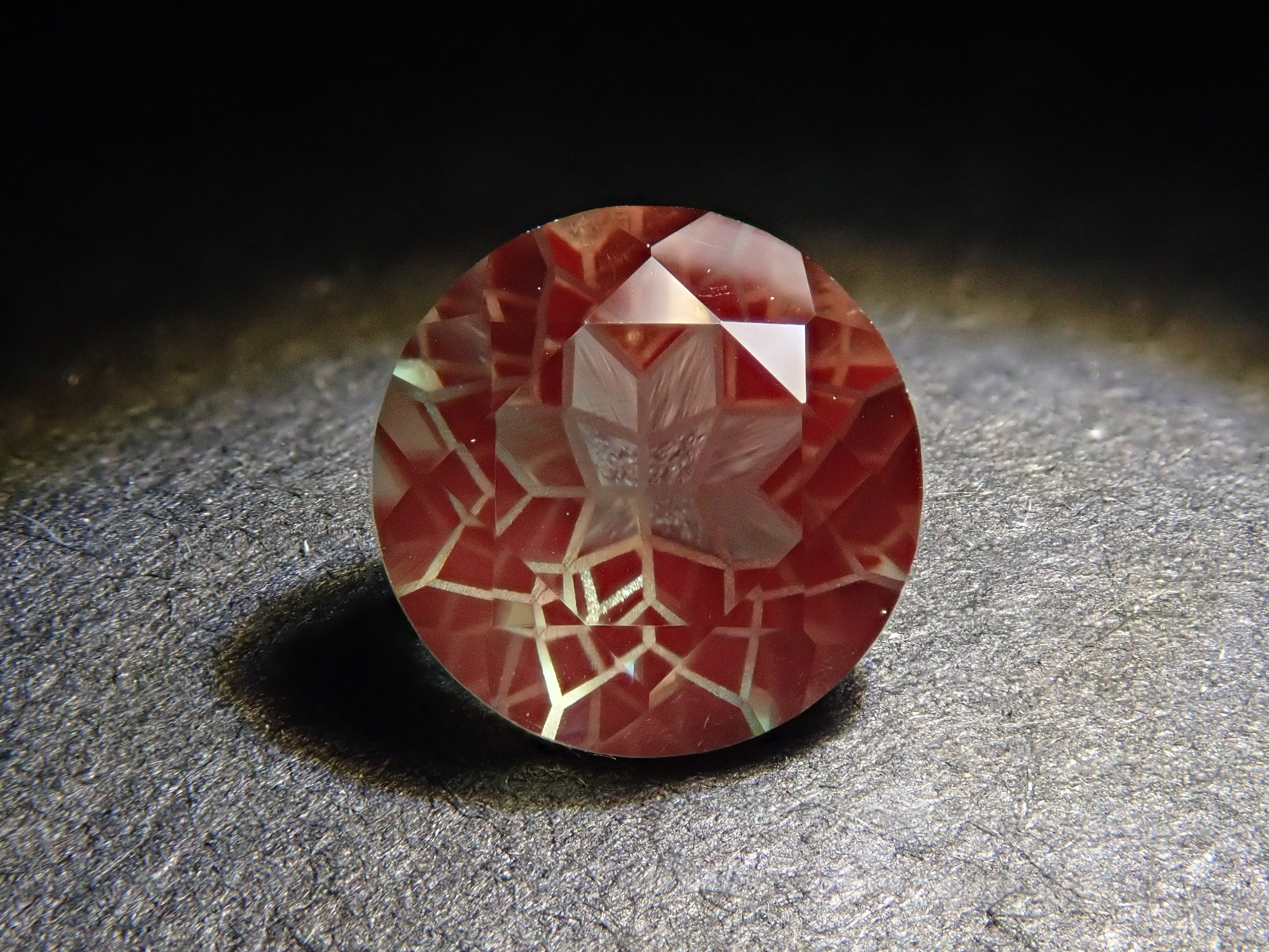 [12561742] Tibetan Bicolor Andesine 0.791ct Loose Stone