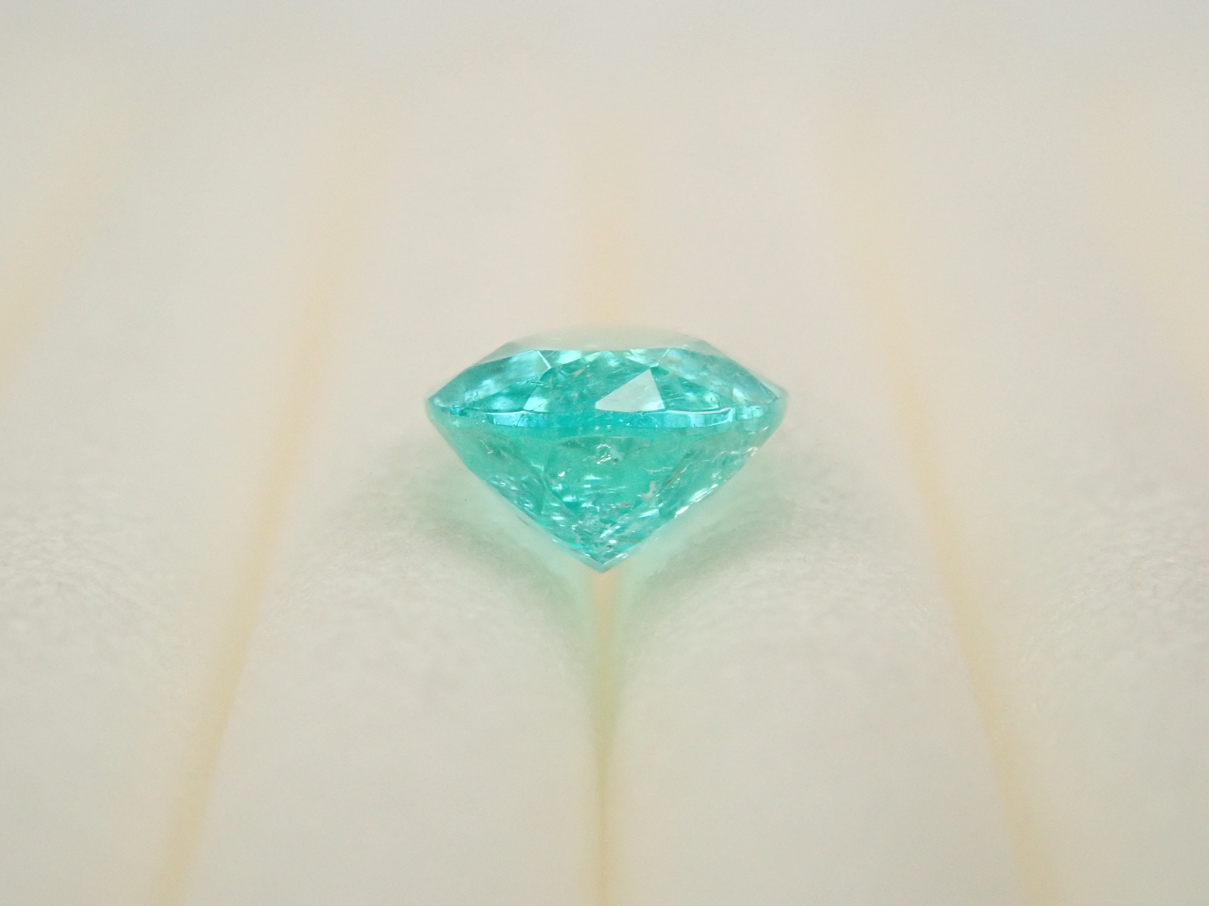 【1/9 22時販売】ブラジル産パライバトルマリン 0.361ctルース（CuO:1.0%,MnO:3.6%）