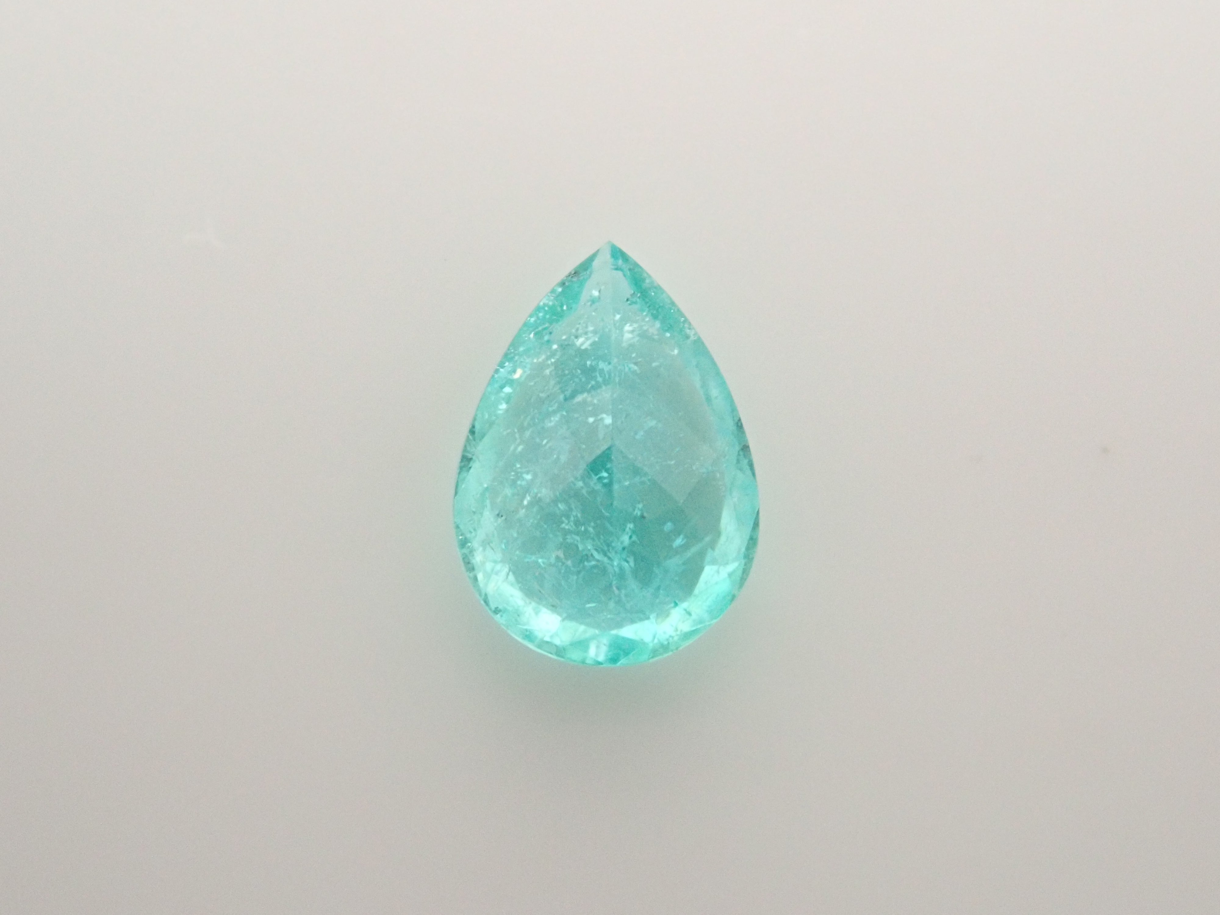 【1/9 22時販売】ブラジル産パライバトルマリン 0.361ctルース（CuO:1.0%,MnO:3.6%）