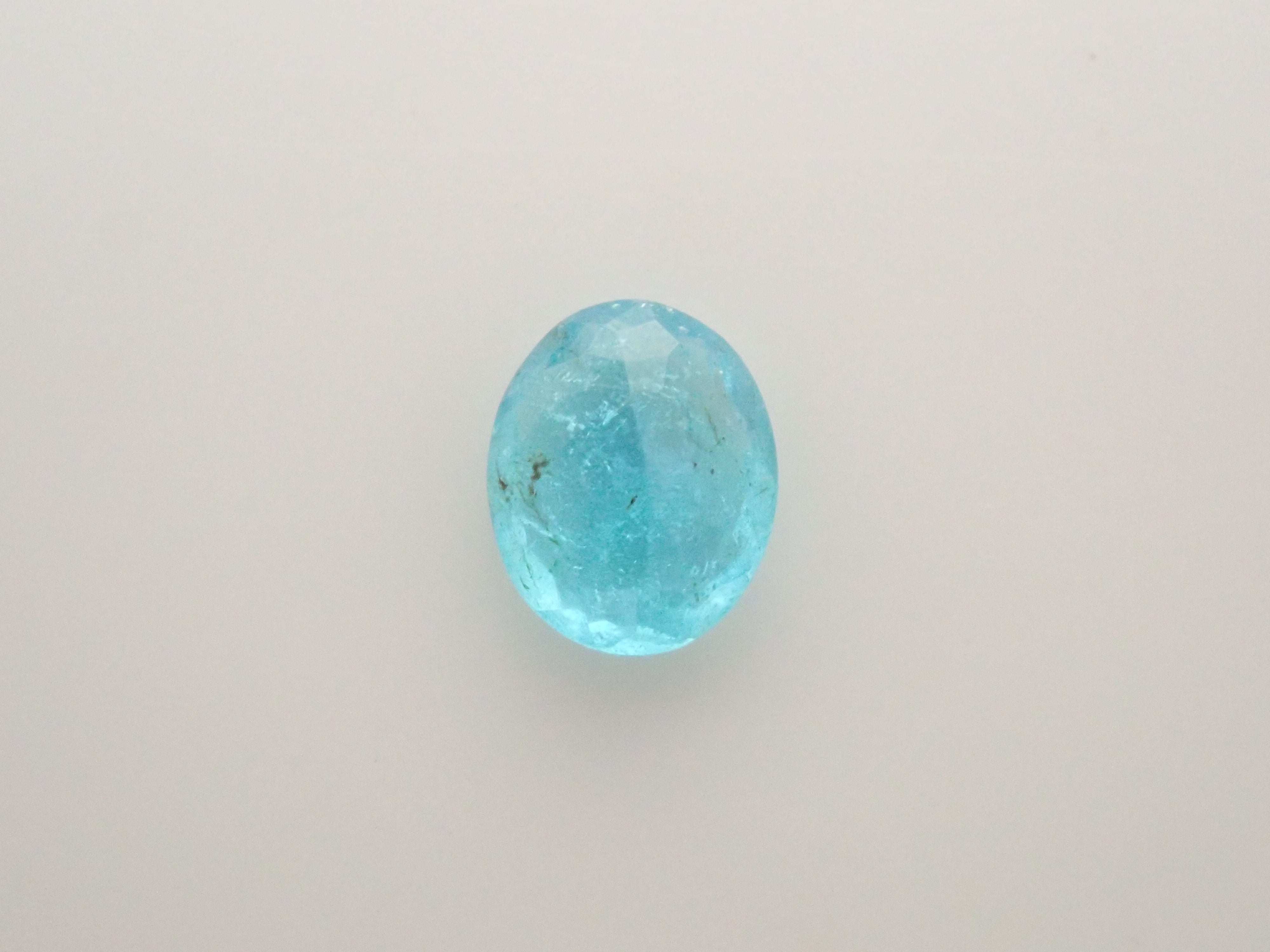 【12/30 22時販売】ブラジル産パライバトルマリン 0.128ctルース（CuO:1.7%,MnO:3.4%）