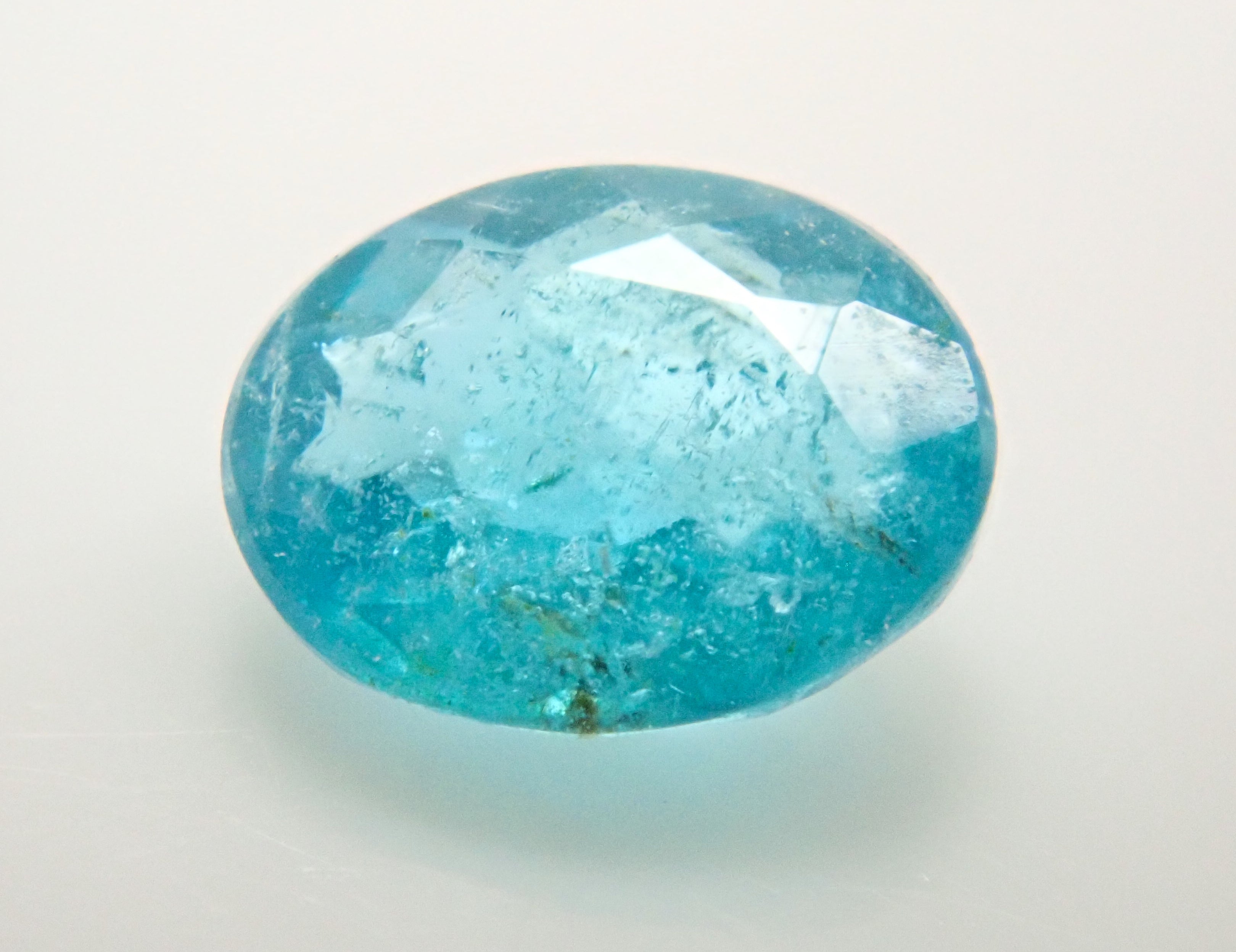 【12/30 22時販売】ブラジル産パライバトルマリン 0.128ctルース（CuO:1.7%,MnO:3.4%）