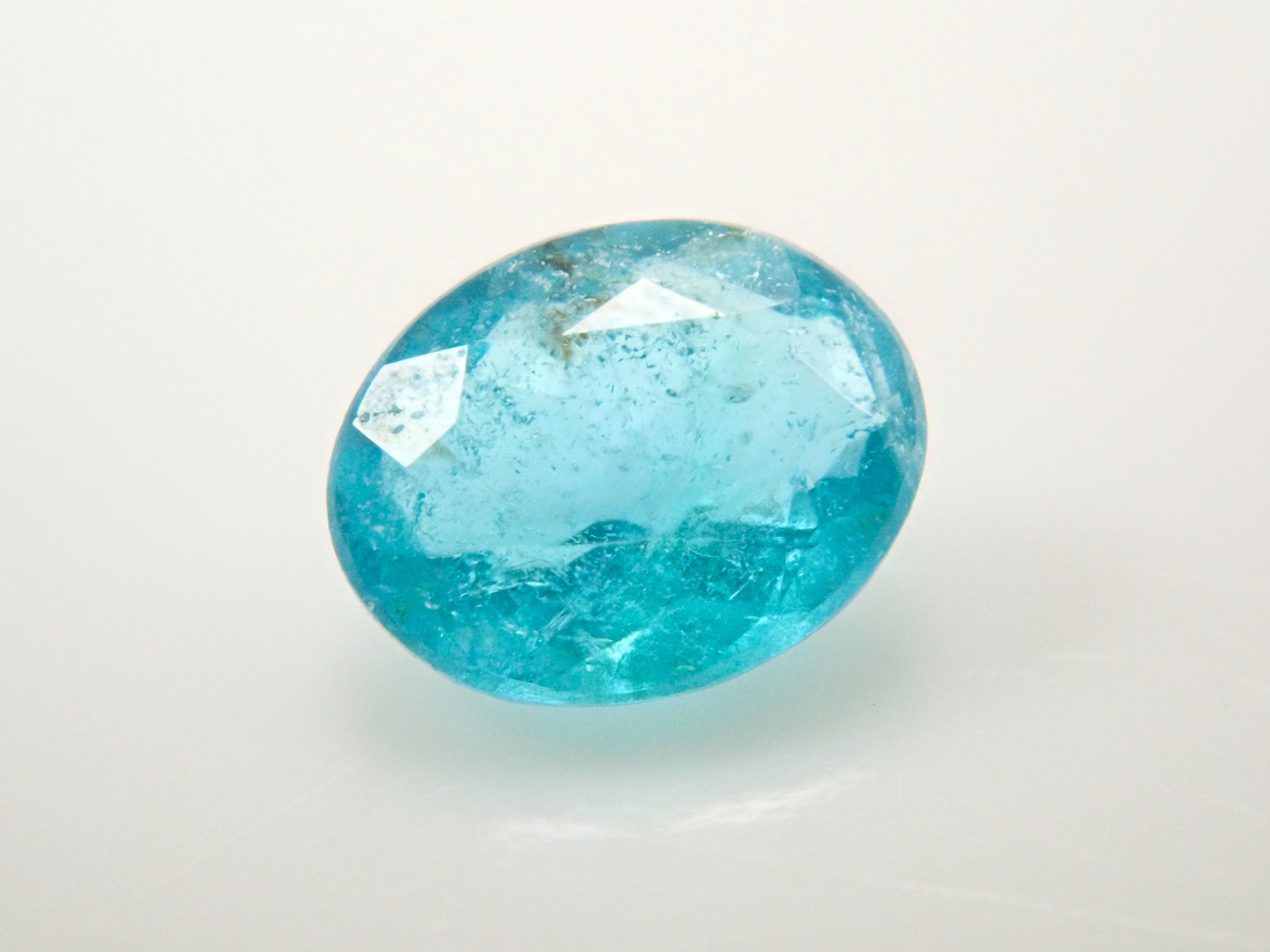 【12/30 22時販売】ブラジル産パライバトルマリン 0.128ctルース（CuO:1.7%,MnO:3.4%）