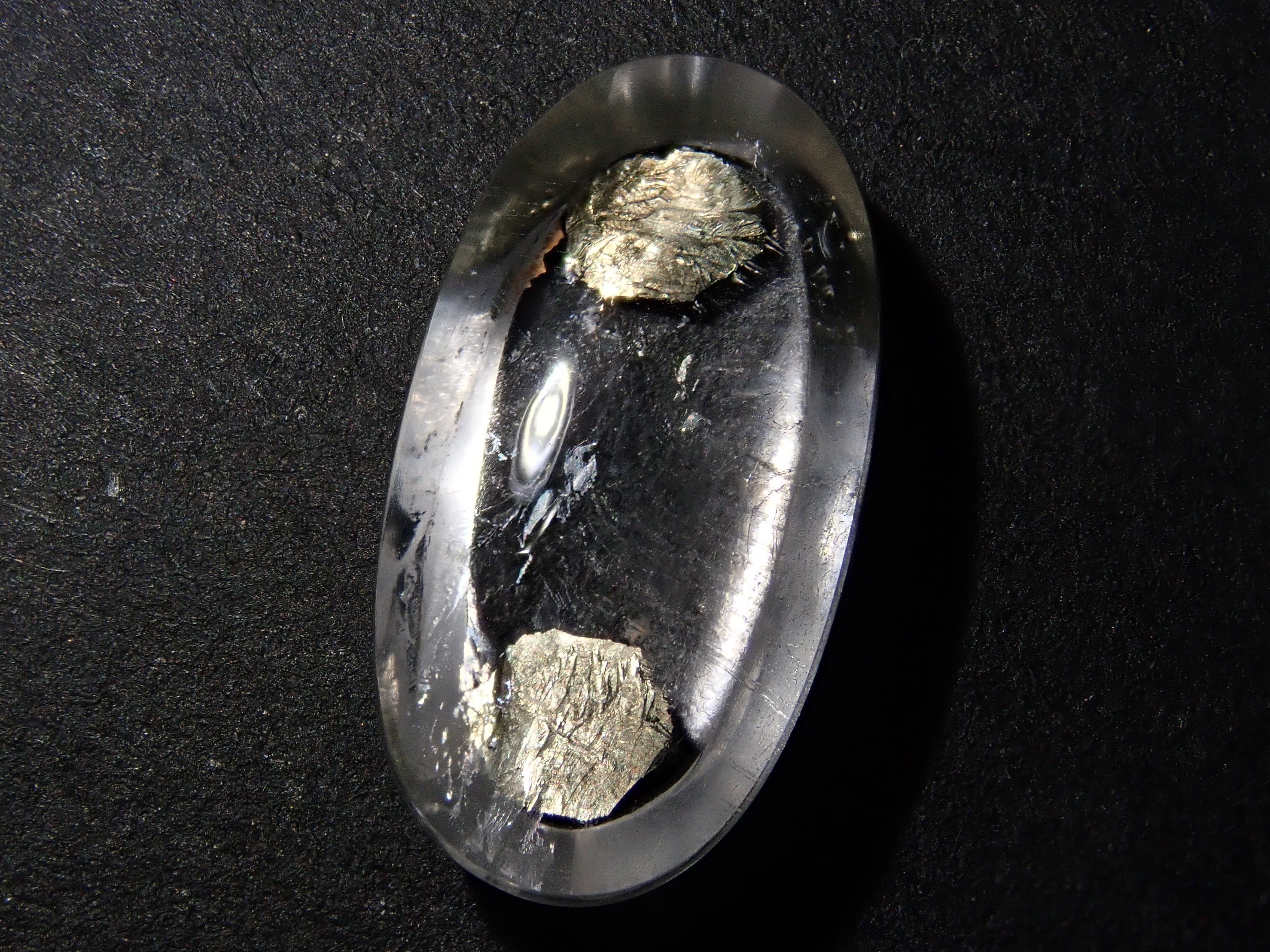 【12/30 22時販売】ブラジル産パイライトインクォーツ 4.153ctルース