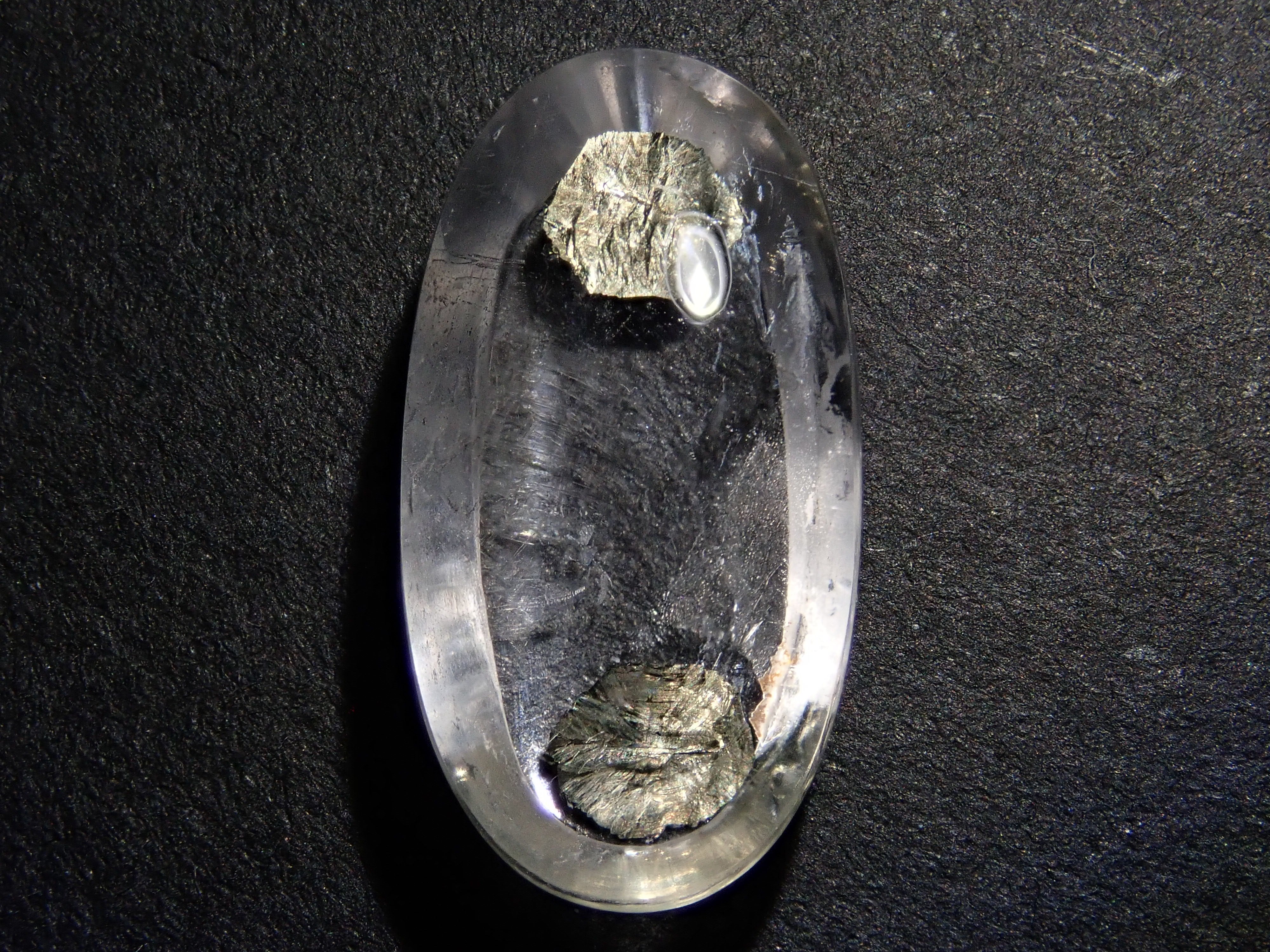 【12/30 22時販売】ブラジル産パイライトインクォーツ 4.153ctルース