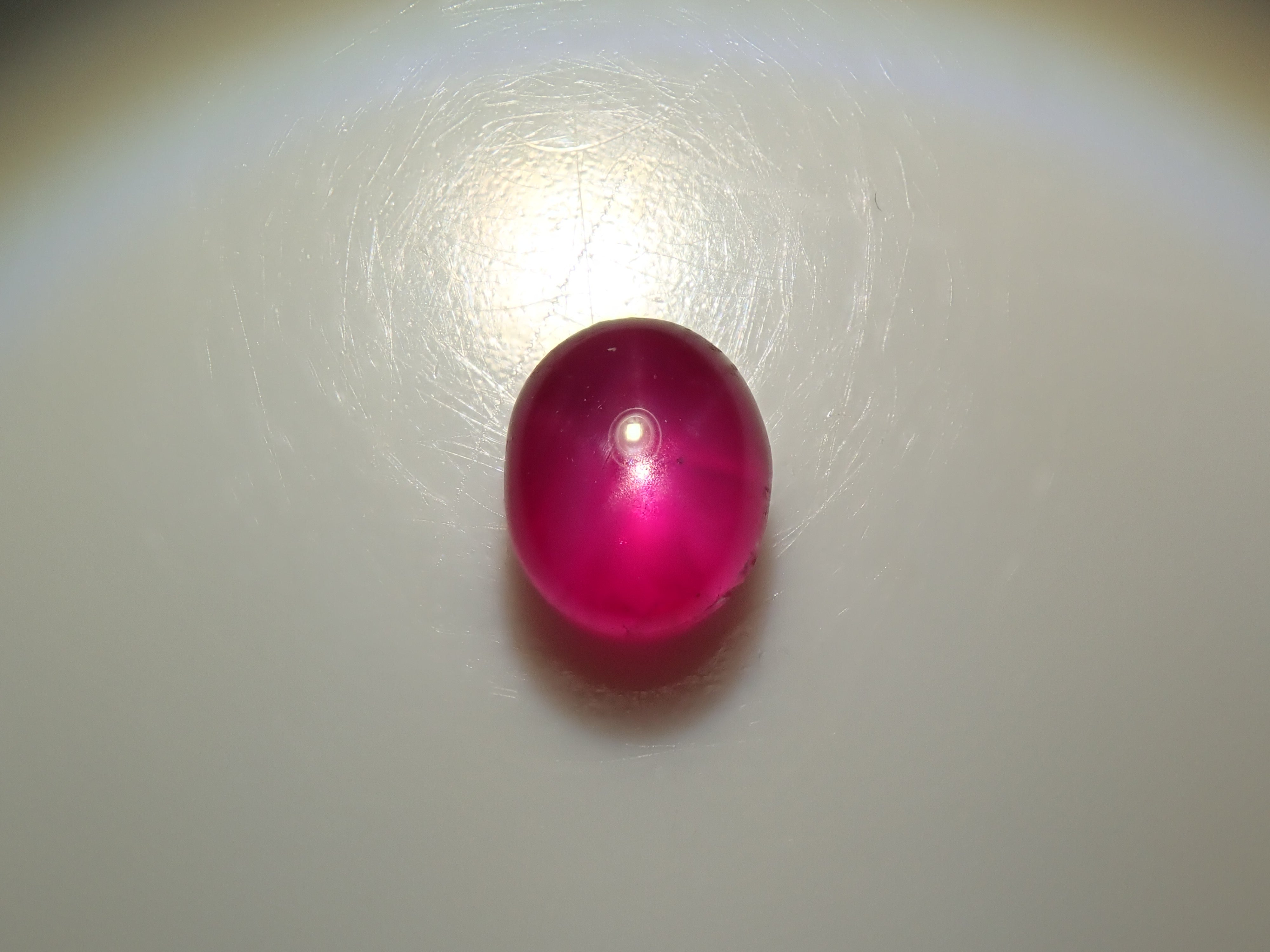 【1/4 22時販売】ミャンマー産非加熱スタールビー 0.617ctルース