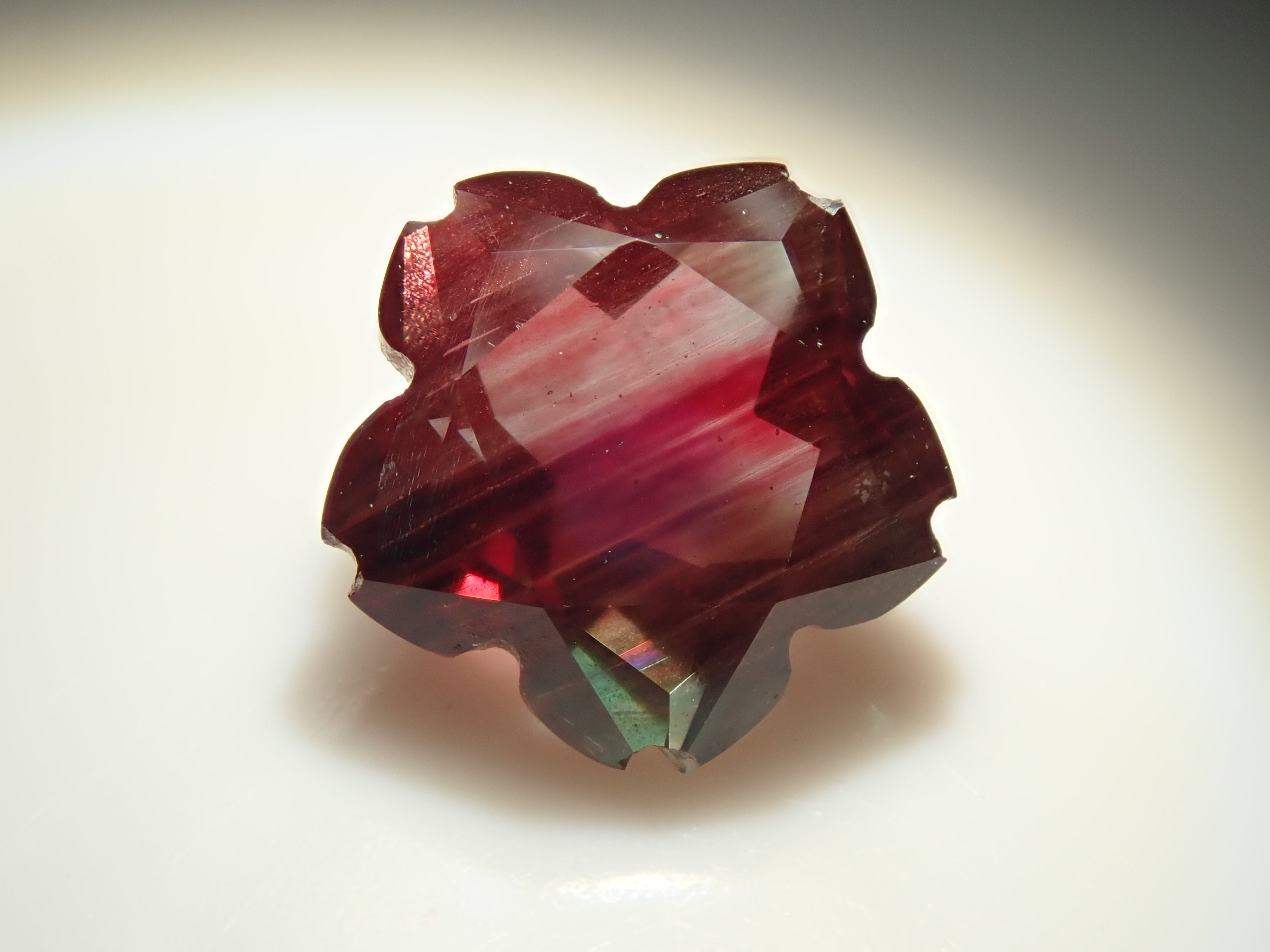 【抽選販売0201_04】【さくらシェイプ】アメリカ産オレゴンサンストーン 1.104ctルース