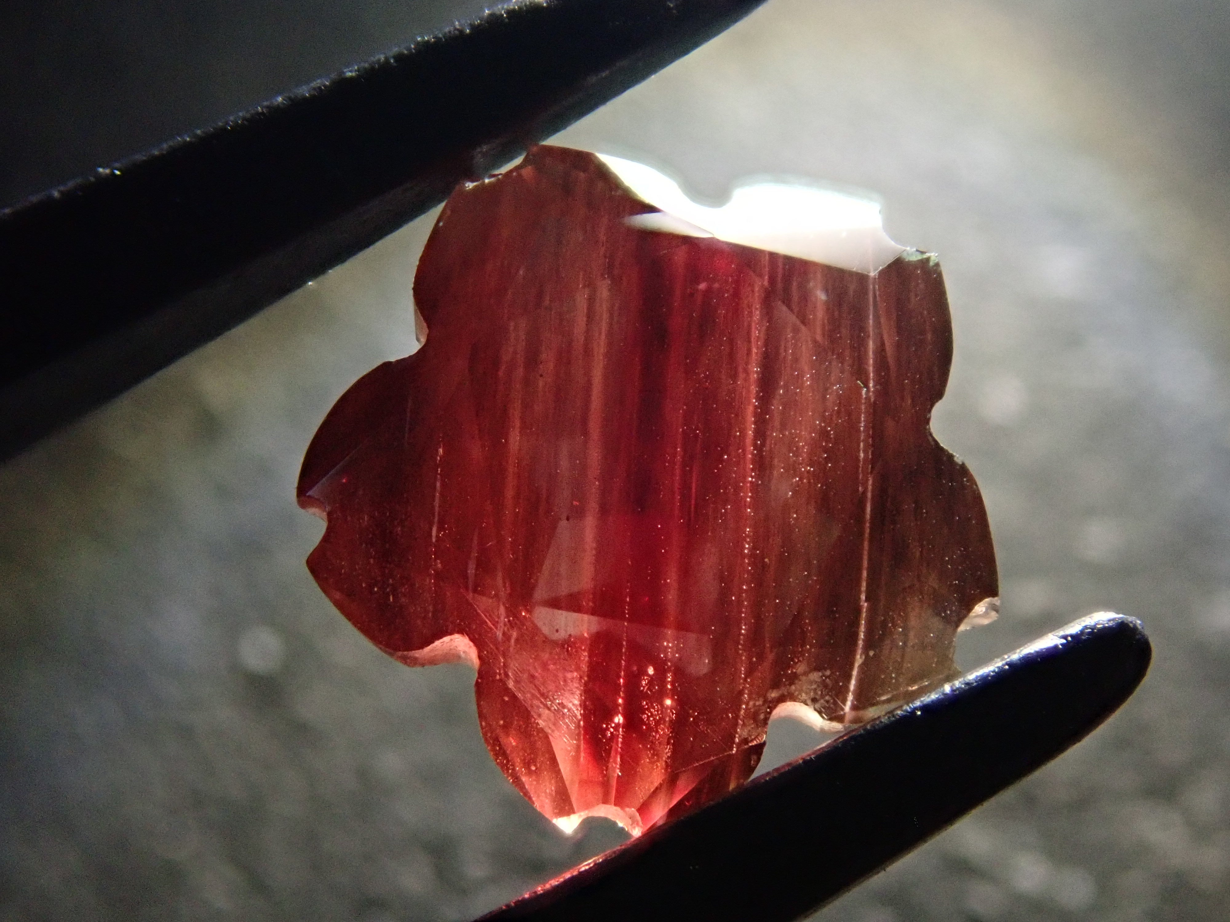 [Lottery Sale 0201_04] [Sakura Shape] 1.104ct Loose Oregon Sunstone from the United States