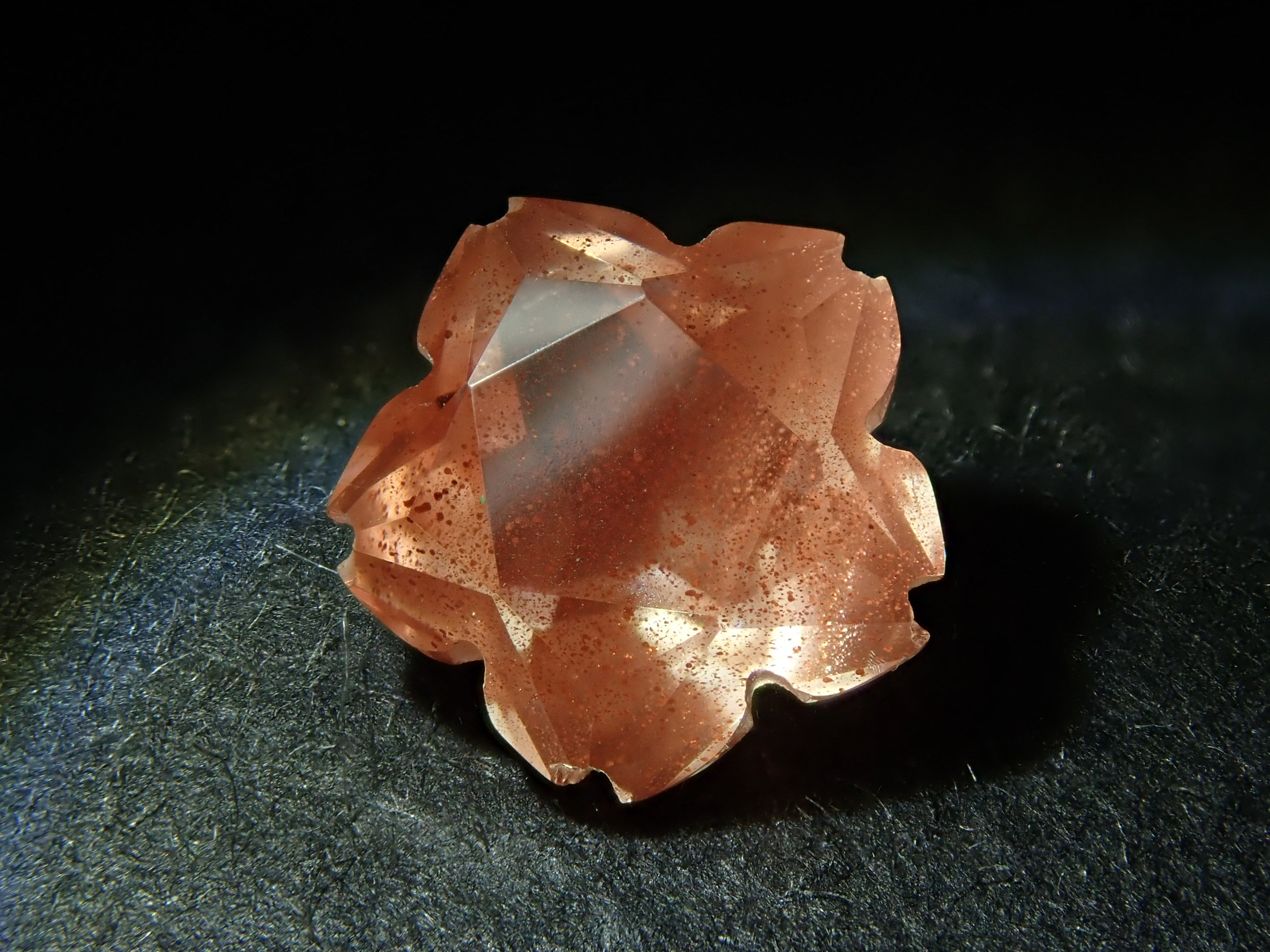 【Sakura Shape】Oregon Sunstone 1.174ct Loose