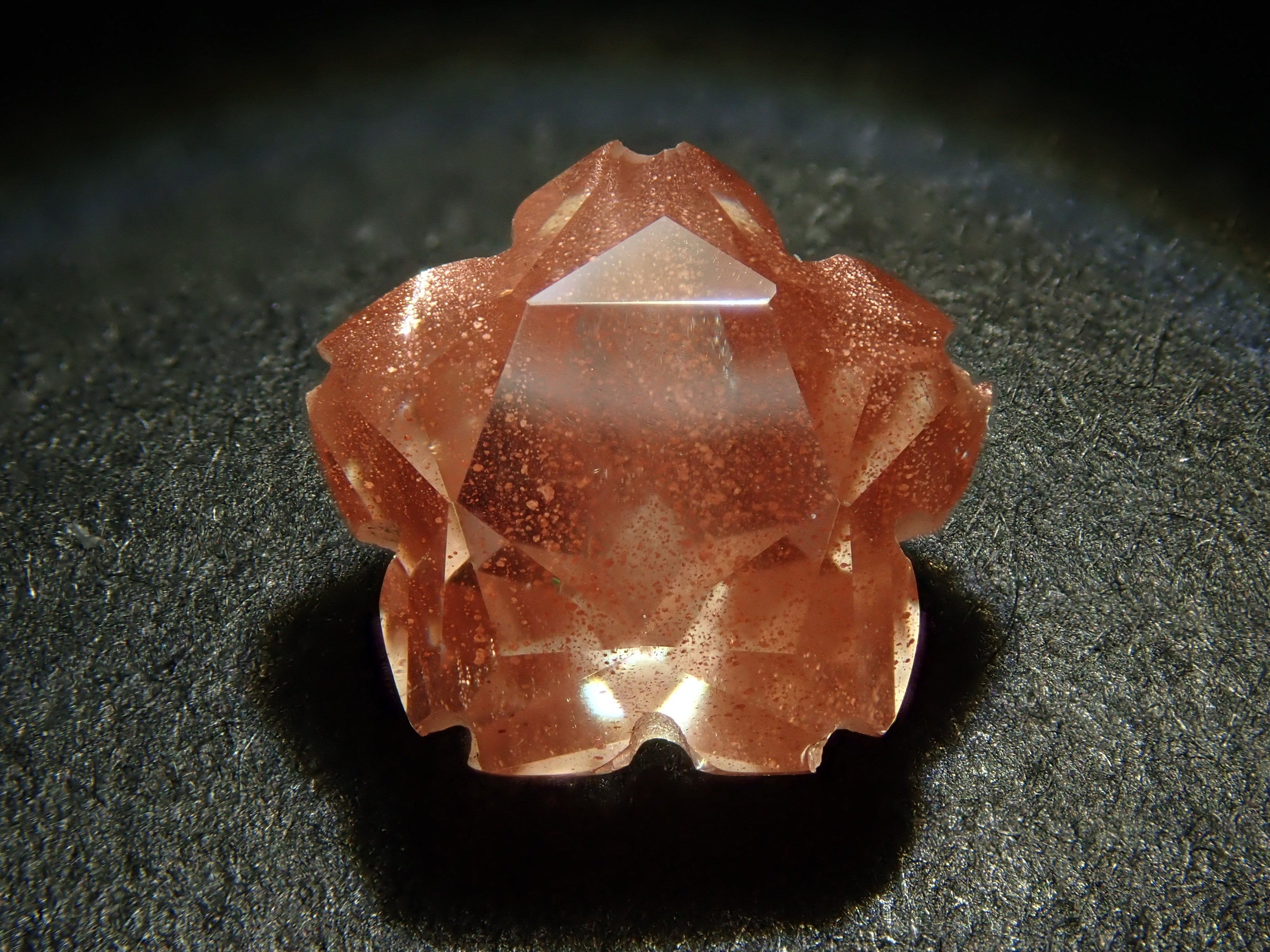 【Sakura Shape】Oregon Sunstone 1.174ct Loose