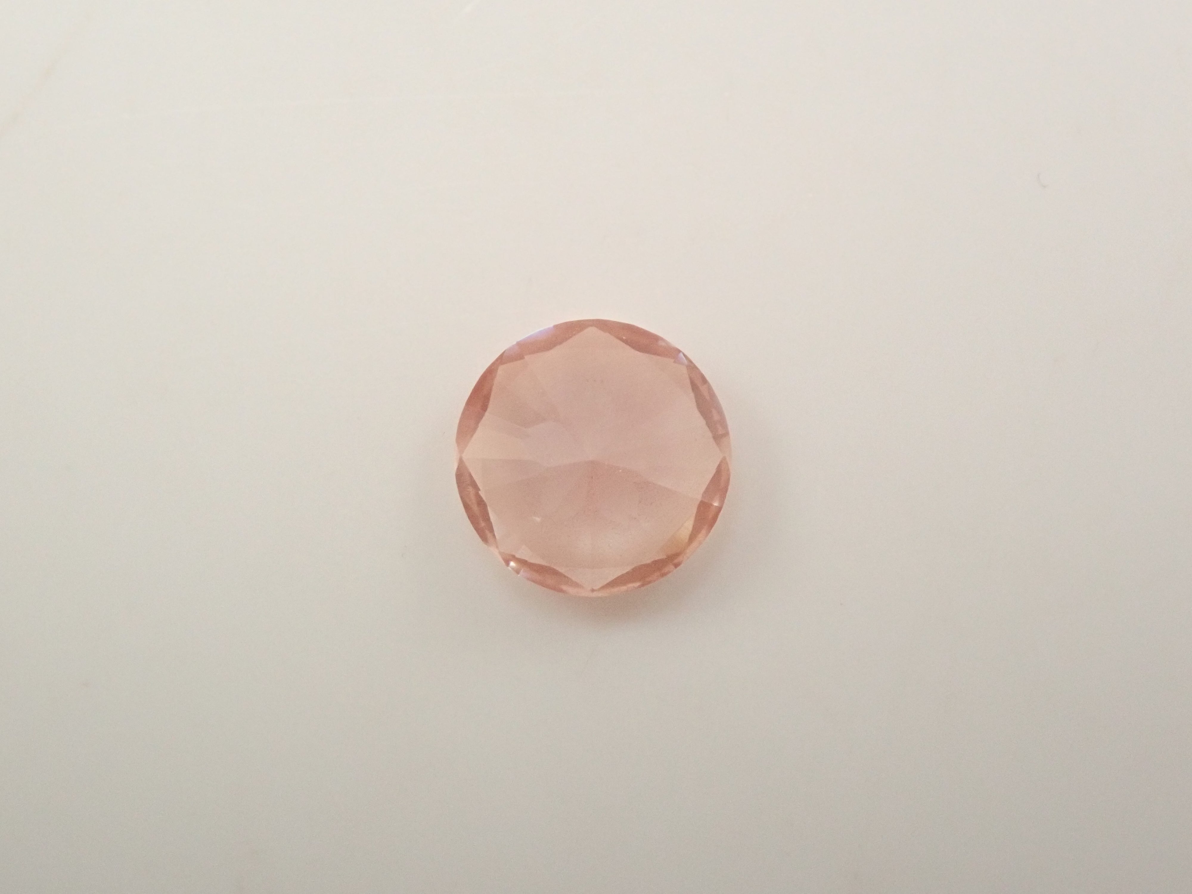 さくらインカット】アメリカ産オレゴンサンストーン 6.0mm/0.685ctルース