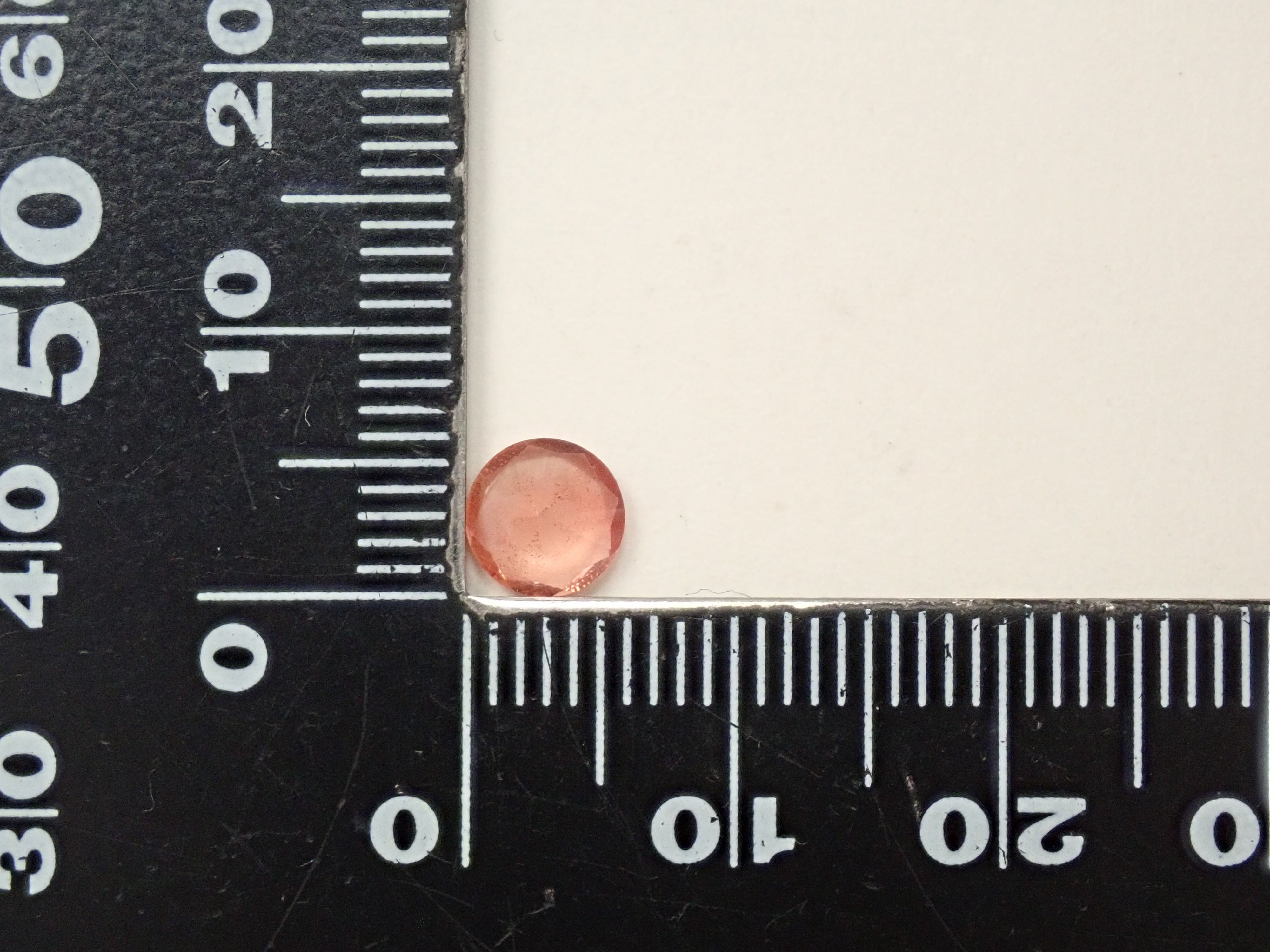 【抽選販売0117_01】【さくらインカット】アメリカ産オレゴンサンストーン 6.0mm/0.638ctルース