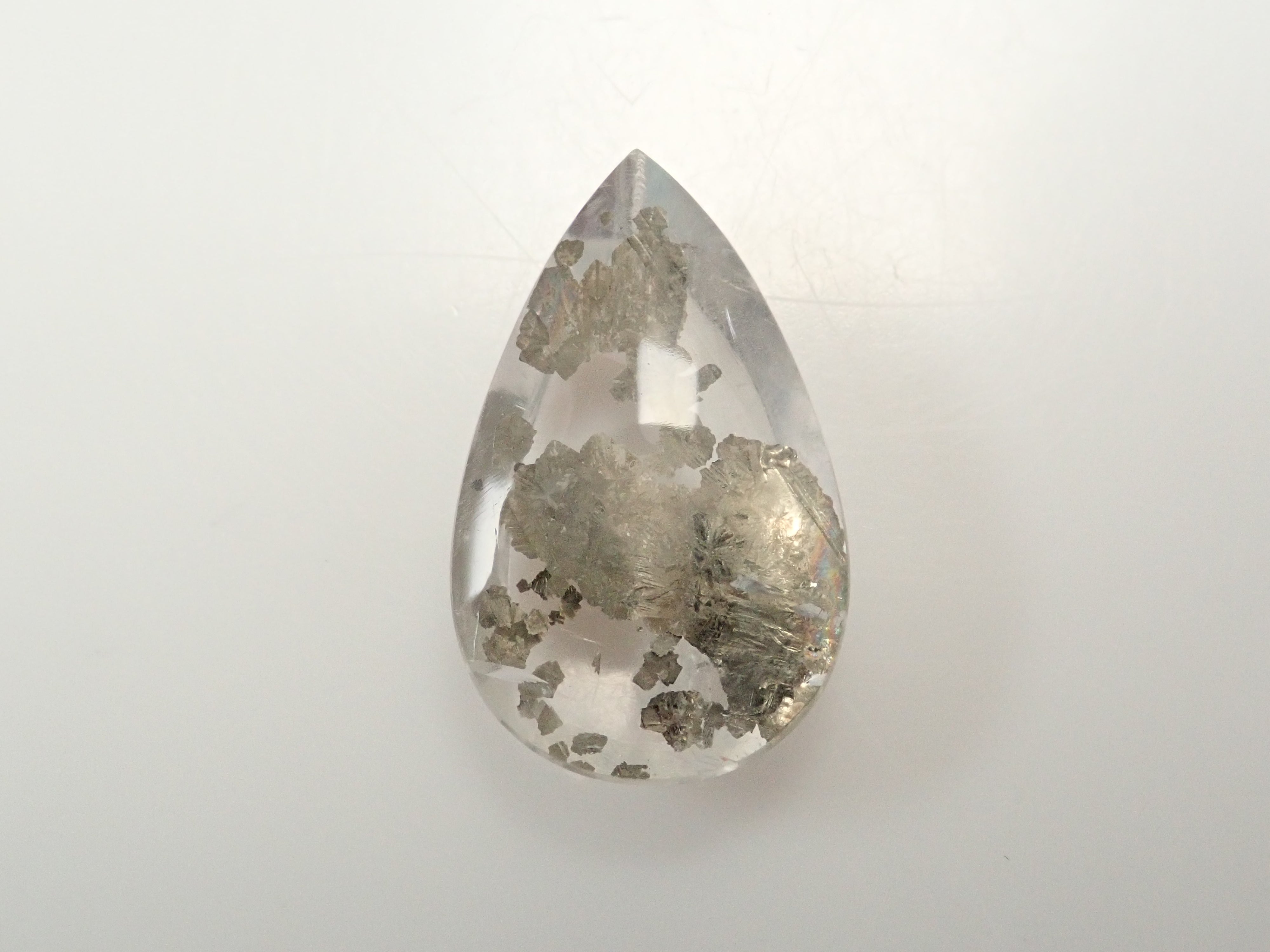 【12/31 22時販売】ブラジル産パイライトインクォーツ 6.992ctルース