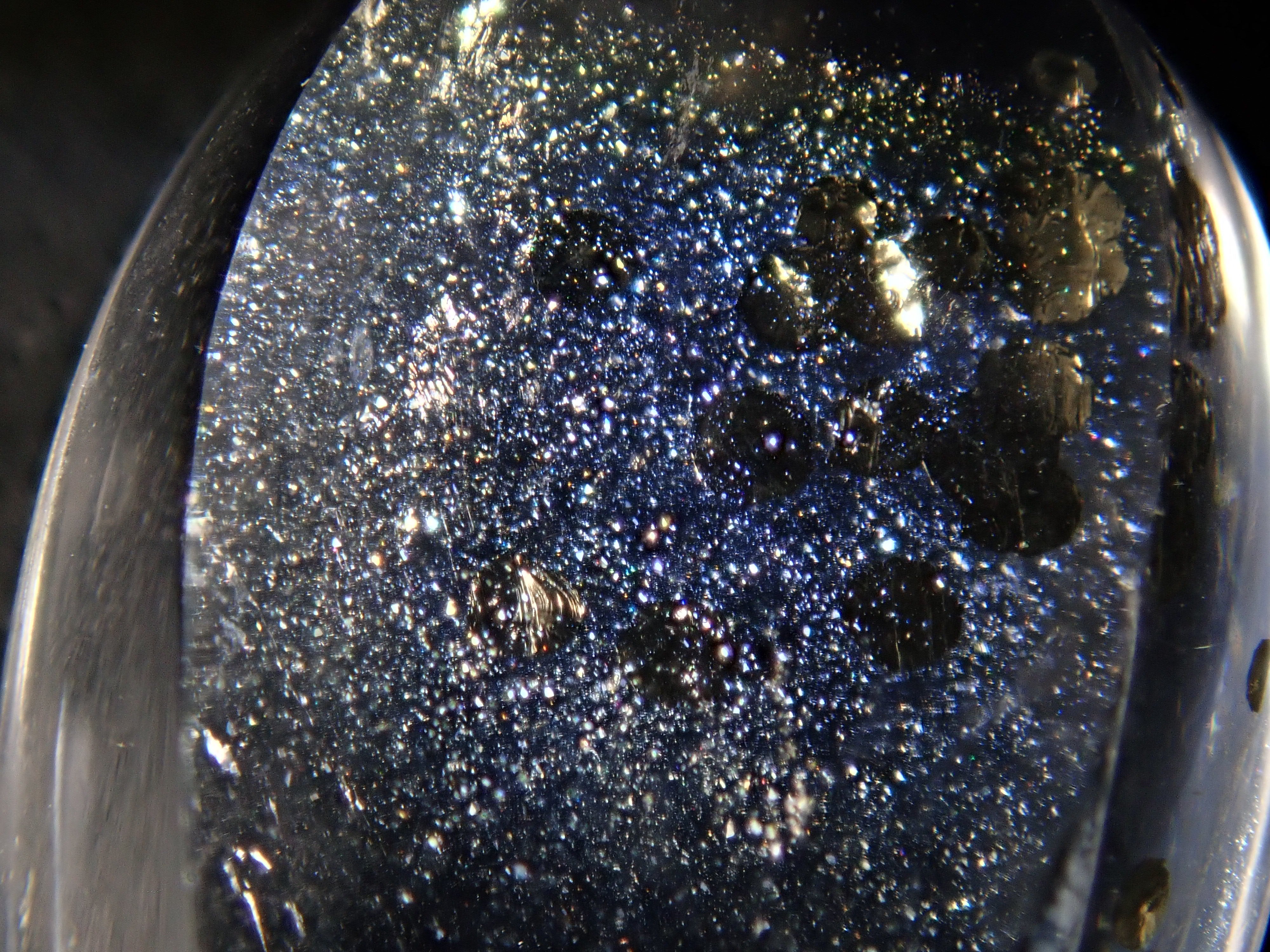 【12/30 22時販売】ブラジル産パイライトインクォーツ 9.477ctルース