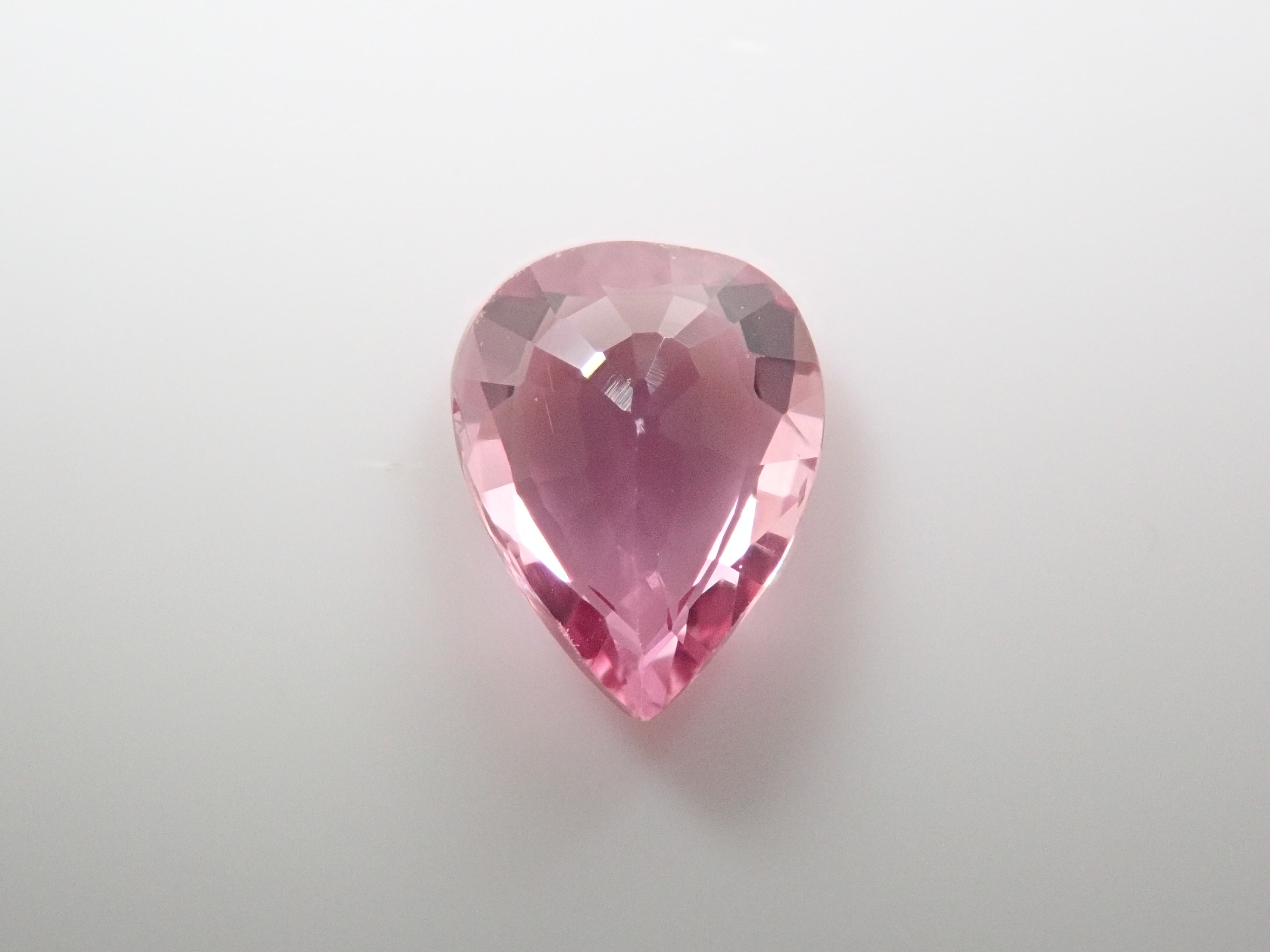 【12548254掲載】パパラチアサファイア 0.474ctルース