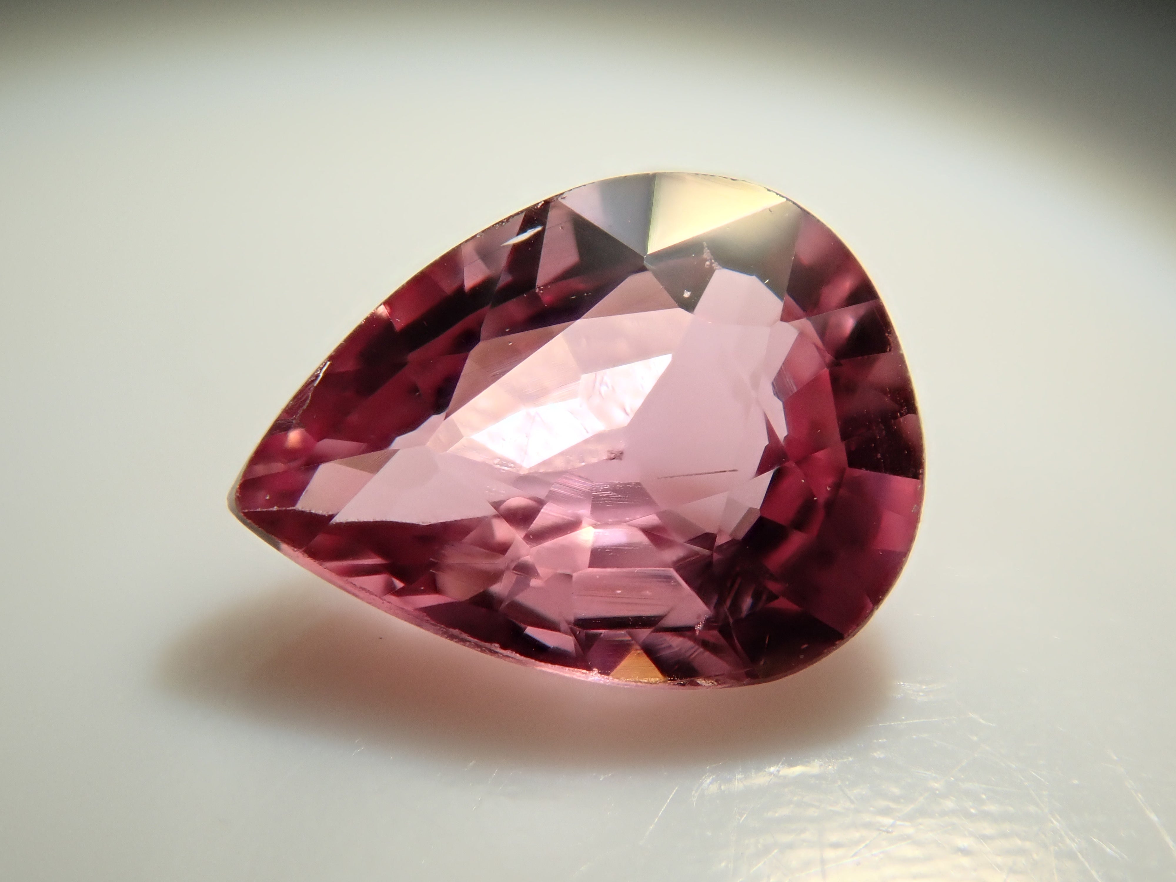 【12548254掲載】パパラチアサファイア 0.474ctルース