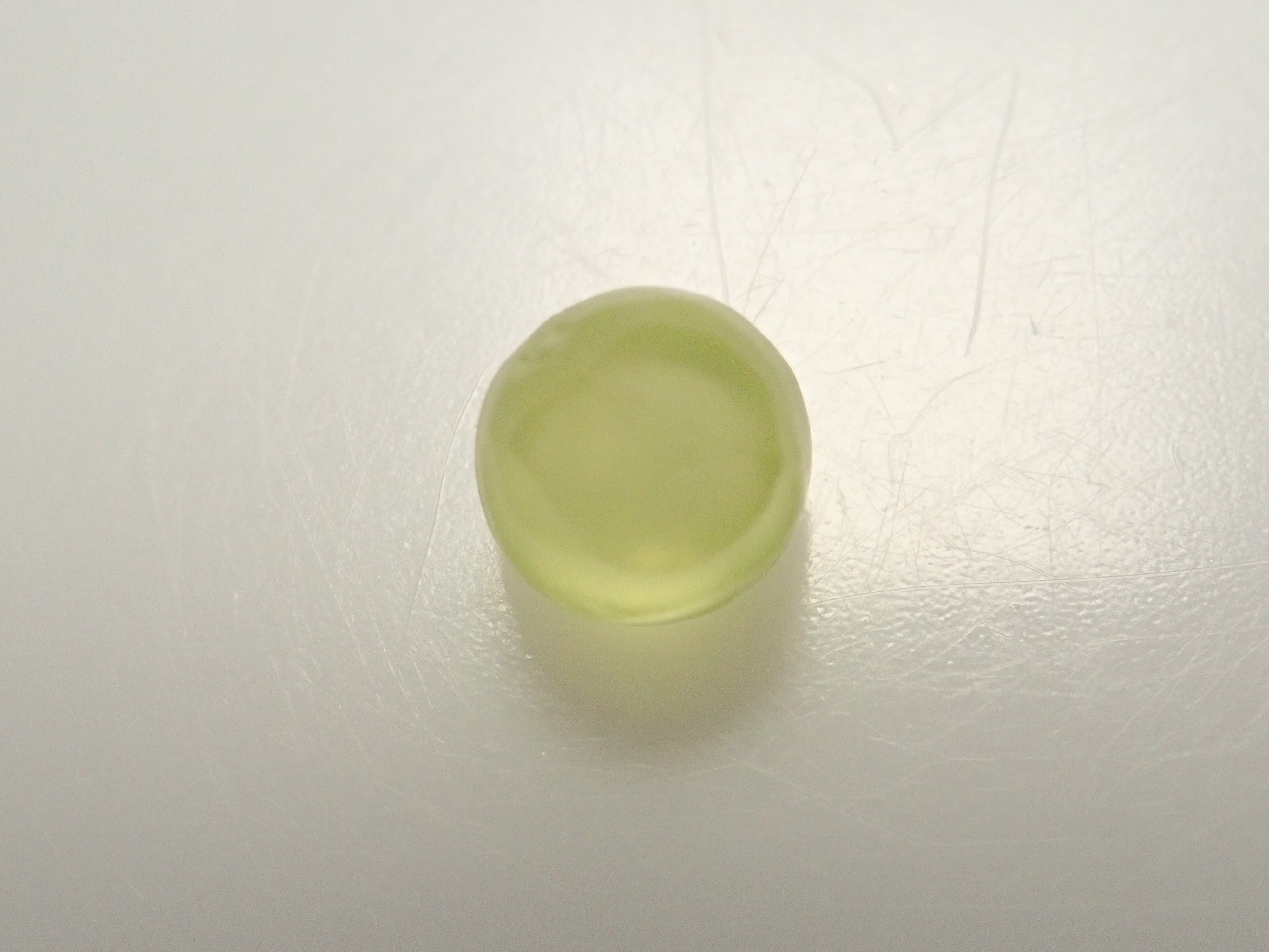 【1/1 22時販売】インド産パロットクリソベリルキャッツアイ 5.0mm/1.099ctルース