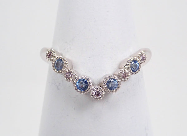 特価！pt900 プラチナ ベニトアイト ダイヤモンド リボンリング 楽天市場】【号数をお選びください】ベニトアイト 0.06ct リング