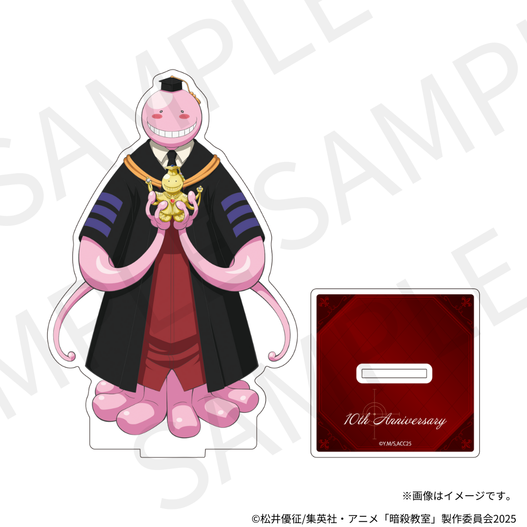 【9/25(木) 22:00販売開始】TVアニメ「暗殺教室」×KARATZコラボ　アクリルスタンド（全6種）