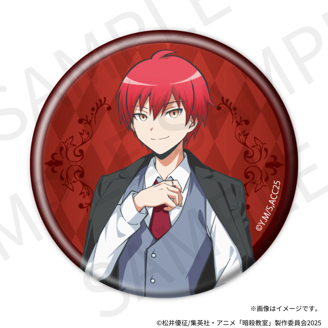 【12/5(金) 22時販売】TVアニメ「暗殺教室」×KARATZコラボ　缶バッジ（全7種ランダム）