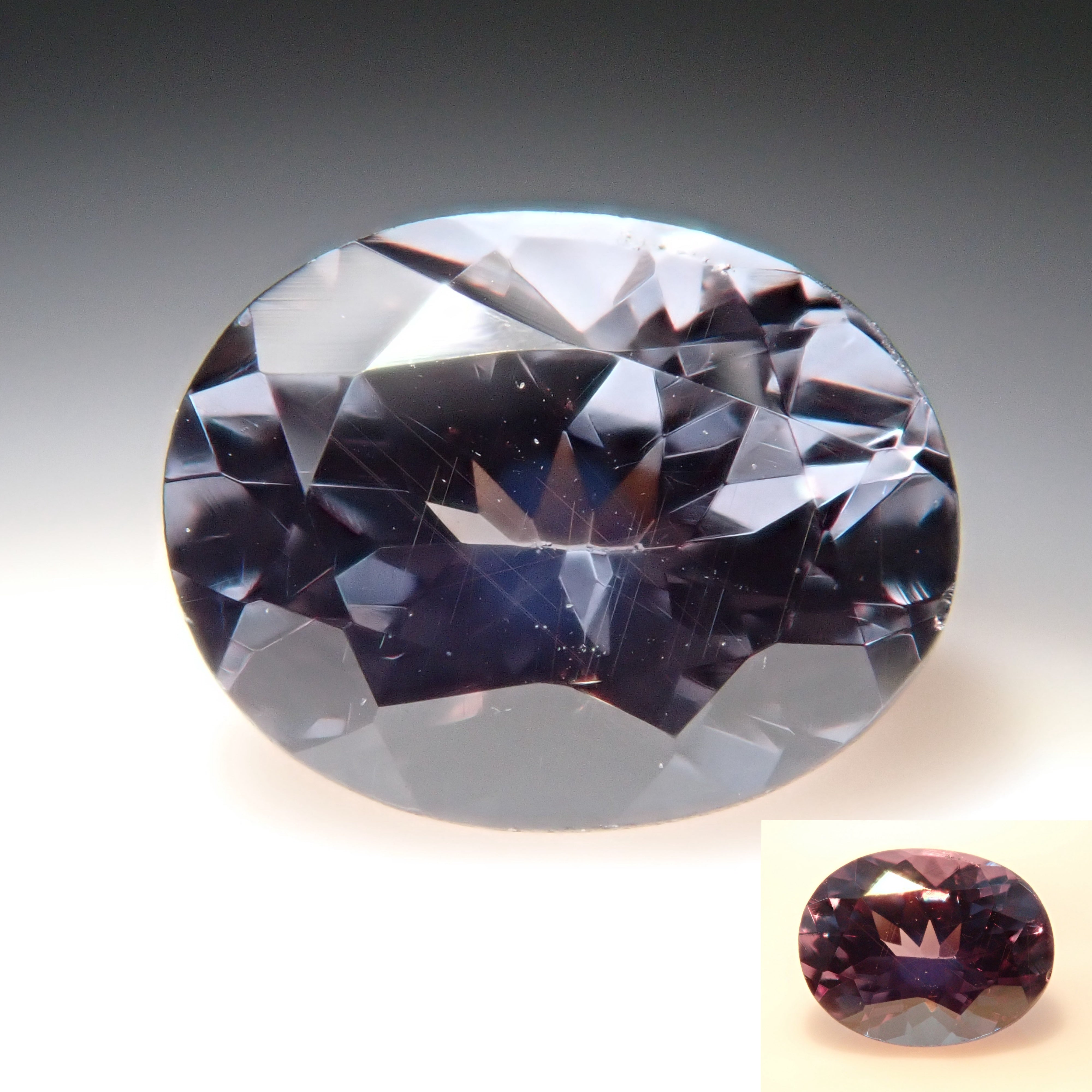 Bekily Blue Garnet from Madagascar (color change garnet) 0.507ct loose