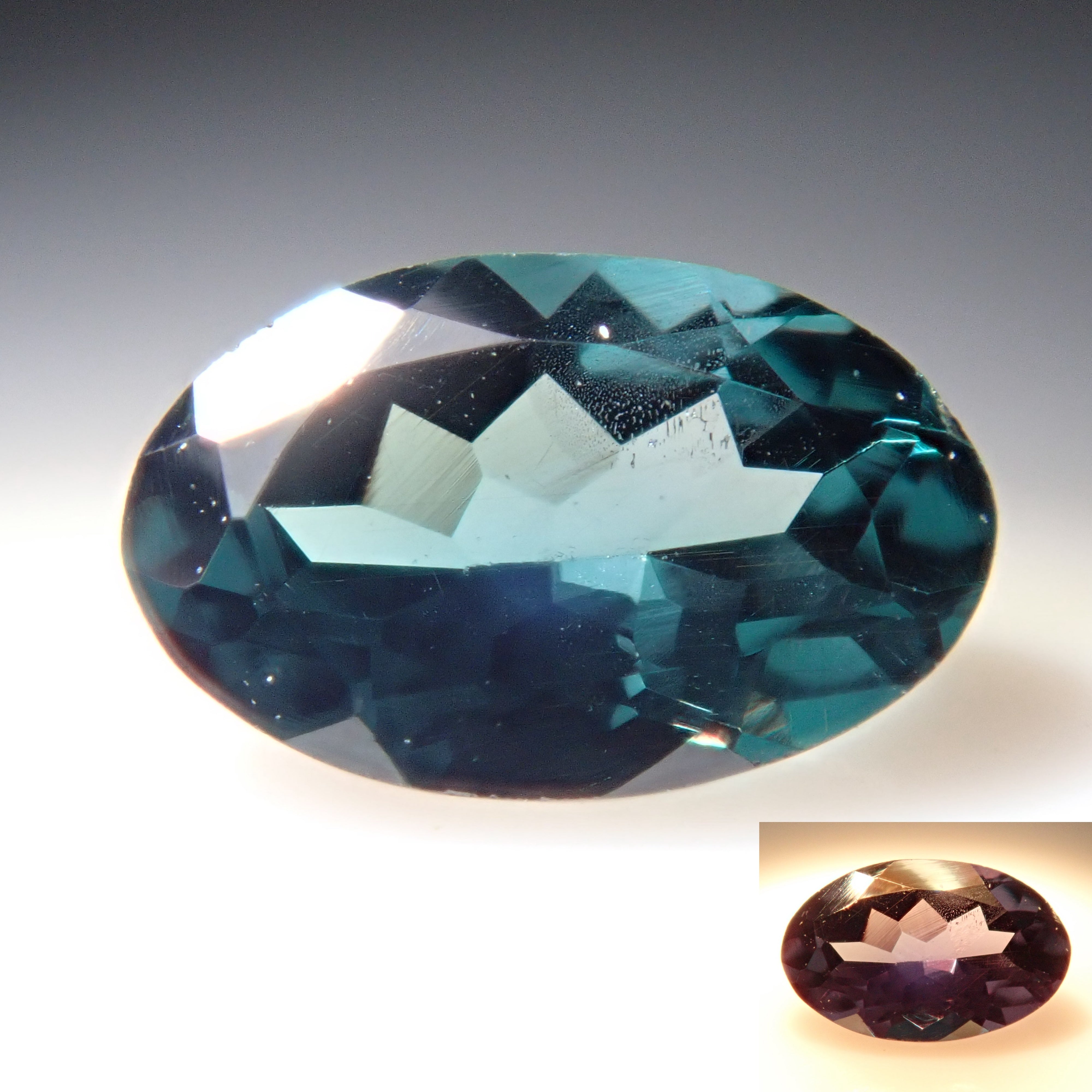 Bekily Blue Garnet (Bekily Green Garnet) from Madagascar 0.248ct loose