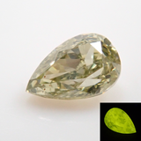 Chameleon Diamond Green Diamond 0.122ct Loose (FANCY GRAY GREEN, SI2)