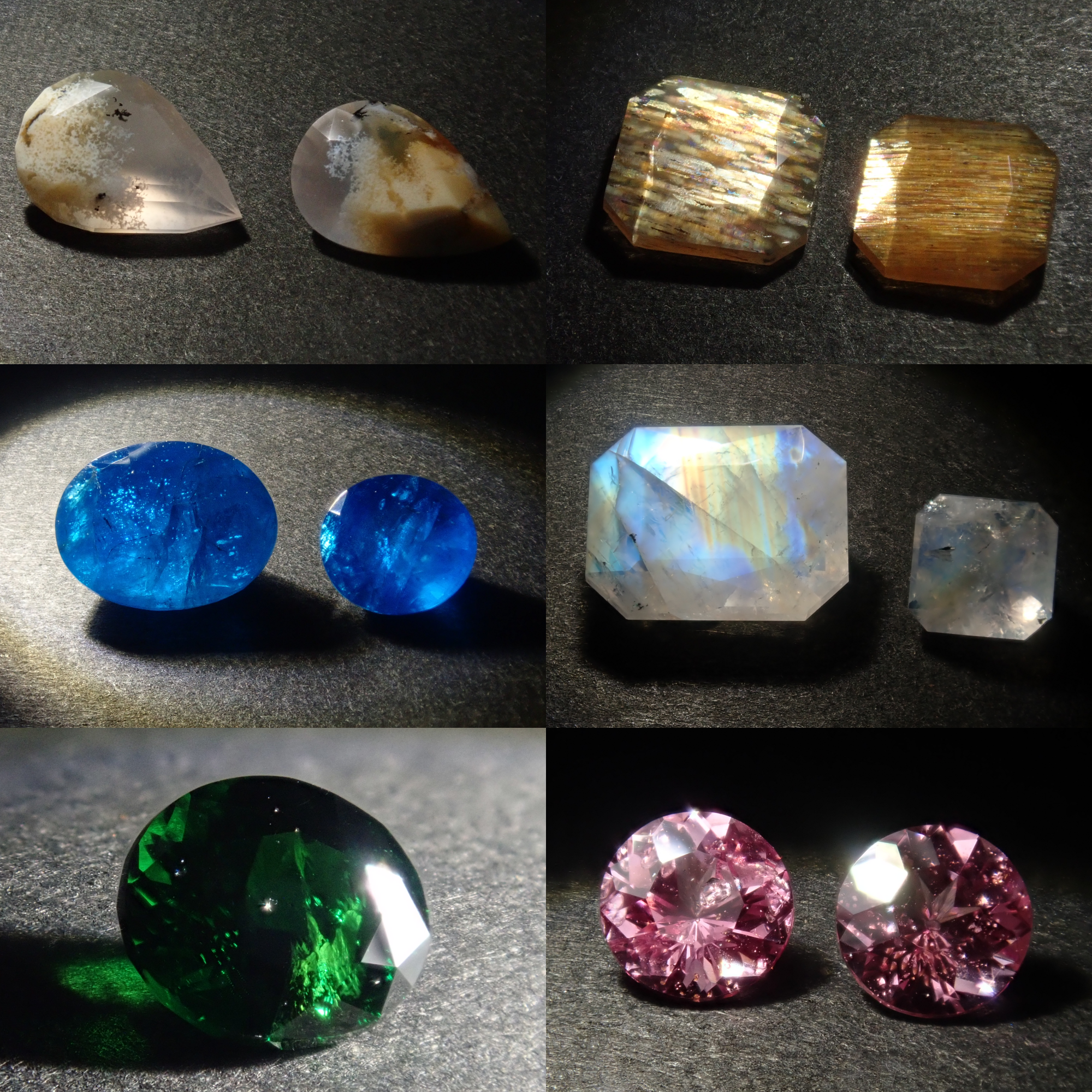 {For beginners} Gem gacha💎 1 loose gemstone (Chrome tourmaline, Mahenge spinel, etc.) cut by Sri Lankan craftsman Sanjay {Multiple purchase discounts available}