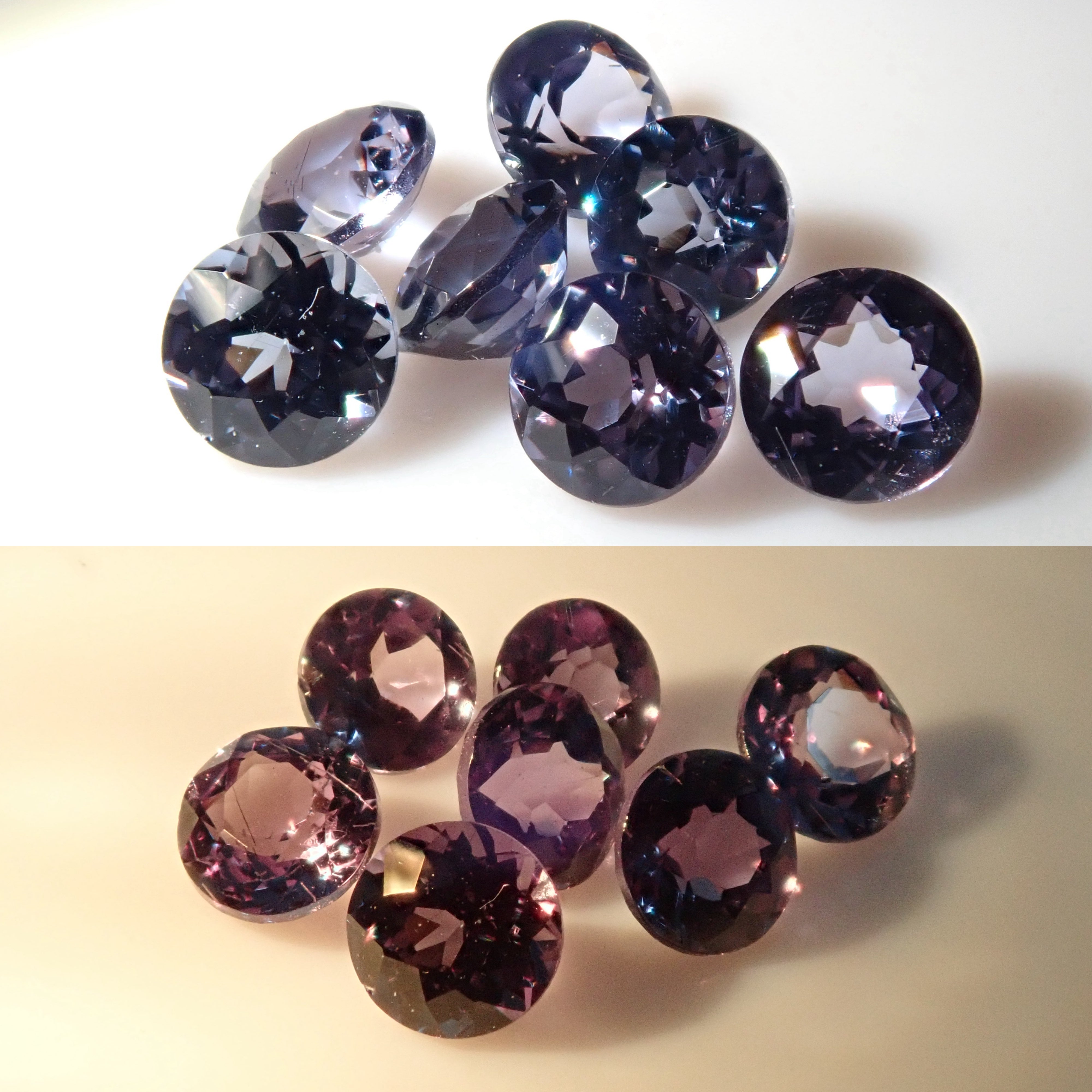 《Limited to 7 stones》《For beginners》1 stone Bekily Blue Garnet from Madagascar (2.6-2.8mm)《Multiple purchase discount available》