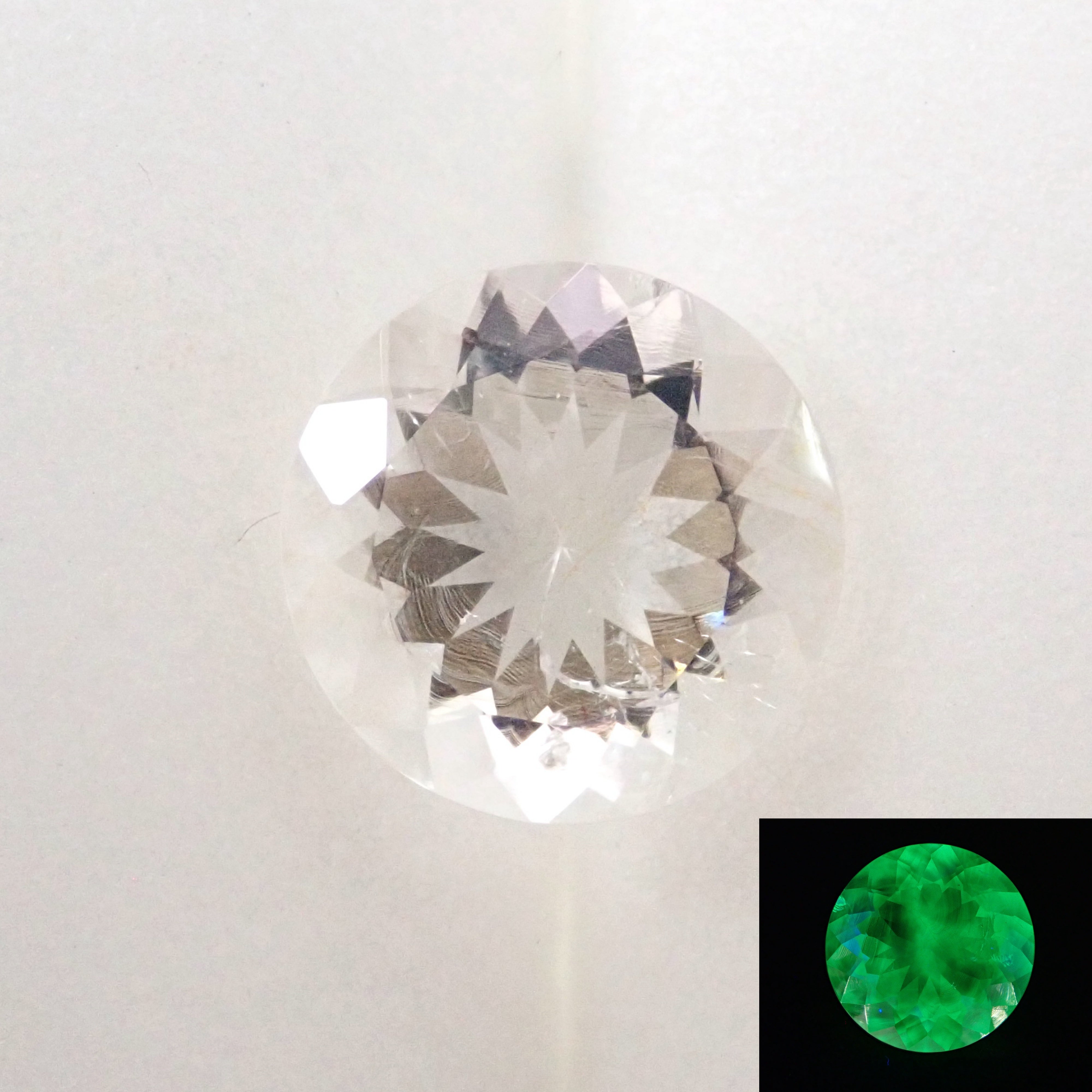 Mexican Hyalite Opal 7.5mm/1.221ct Loose (Faceted Cut)