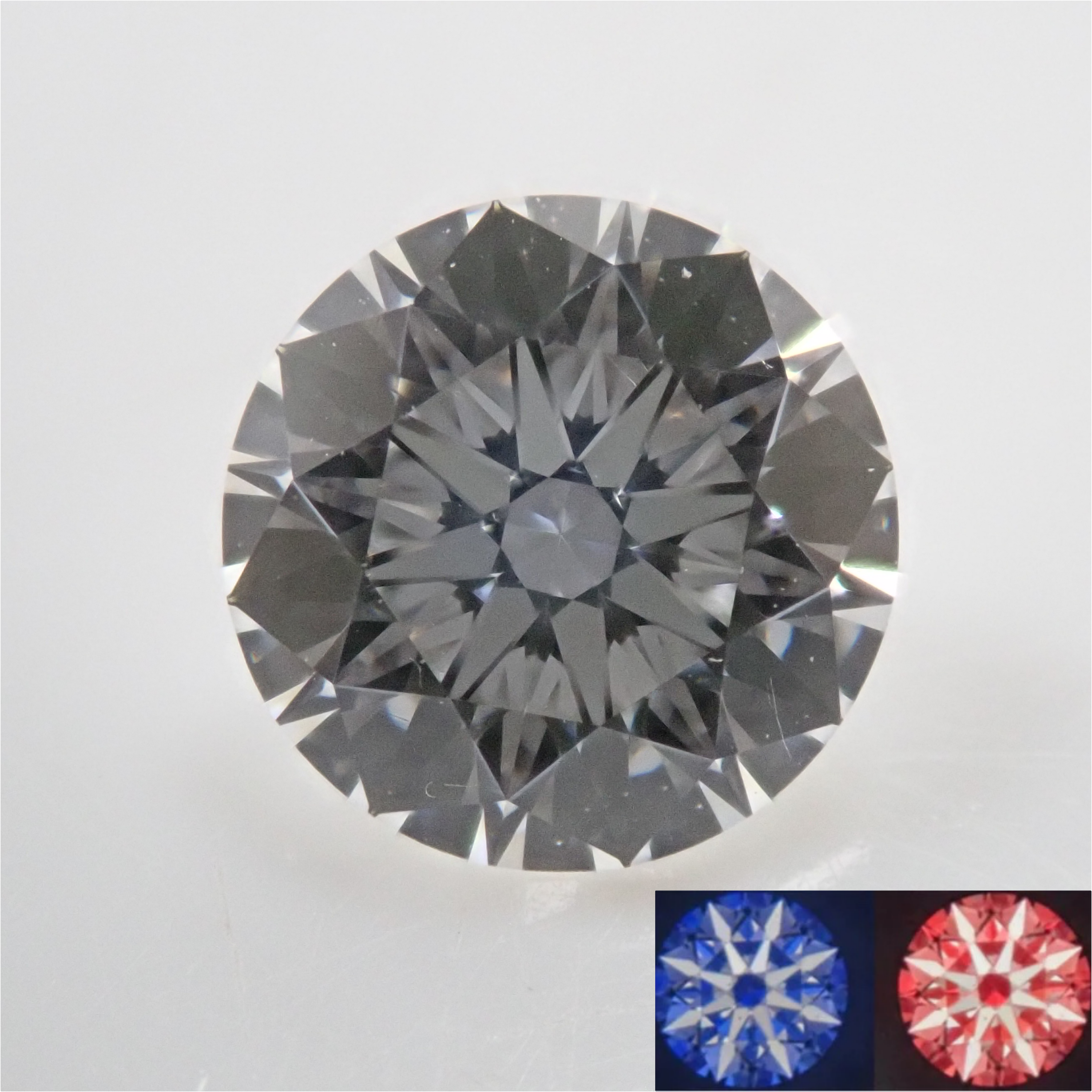 [Posted on 32501966] Diamond (H&C) 0.504ct Loose Stone (F, VS-1, 3Excellent H&C)