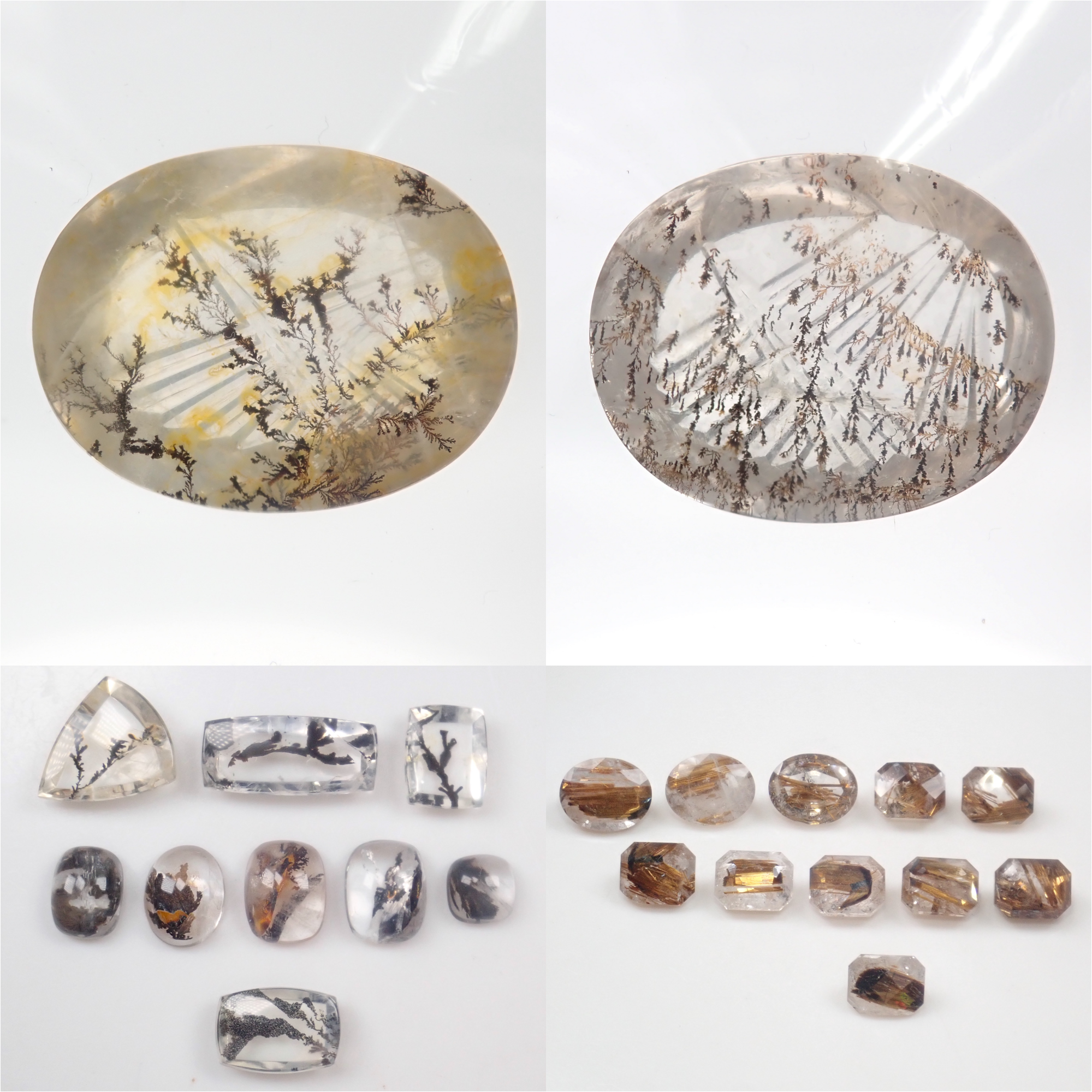 【8/16 22時販売】《限定11石》甲州貴石切子plusthree2石（平均18ct）入りデンドリティッククォーツガチャ1石（コッパールチルインクォーツ1石付)《複数購入割引有》